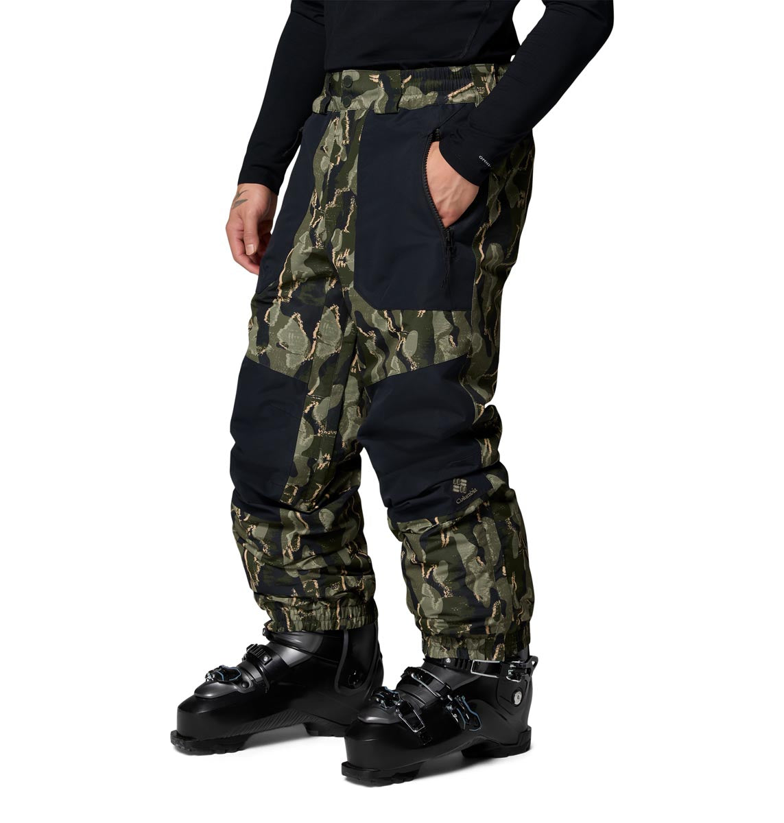 Pantalón Coreshot Printed Pan Omni-Tech Verde