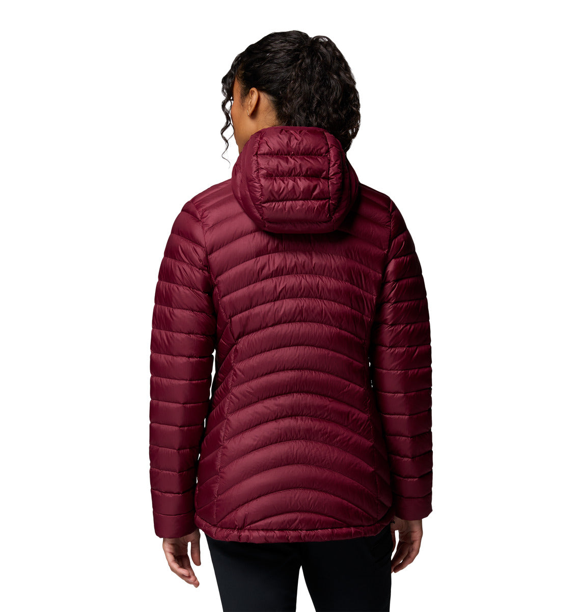 Campera Corelite Down Jacket Omni-Shield Bordó