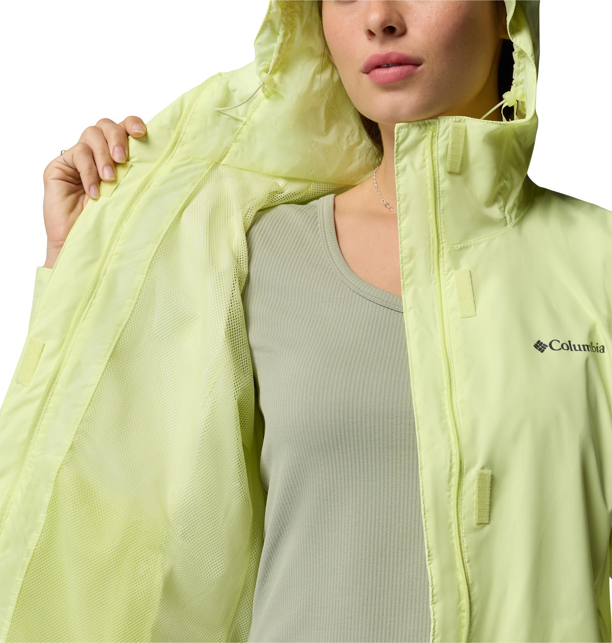 Impermeable Arcadia Ii Jacket Blanco