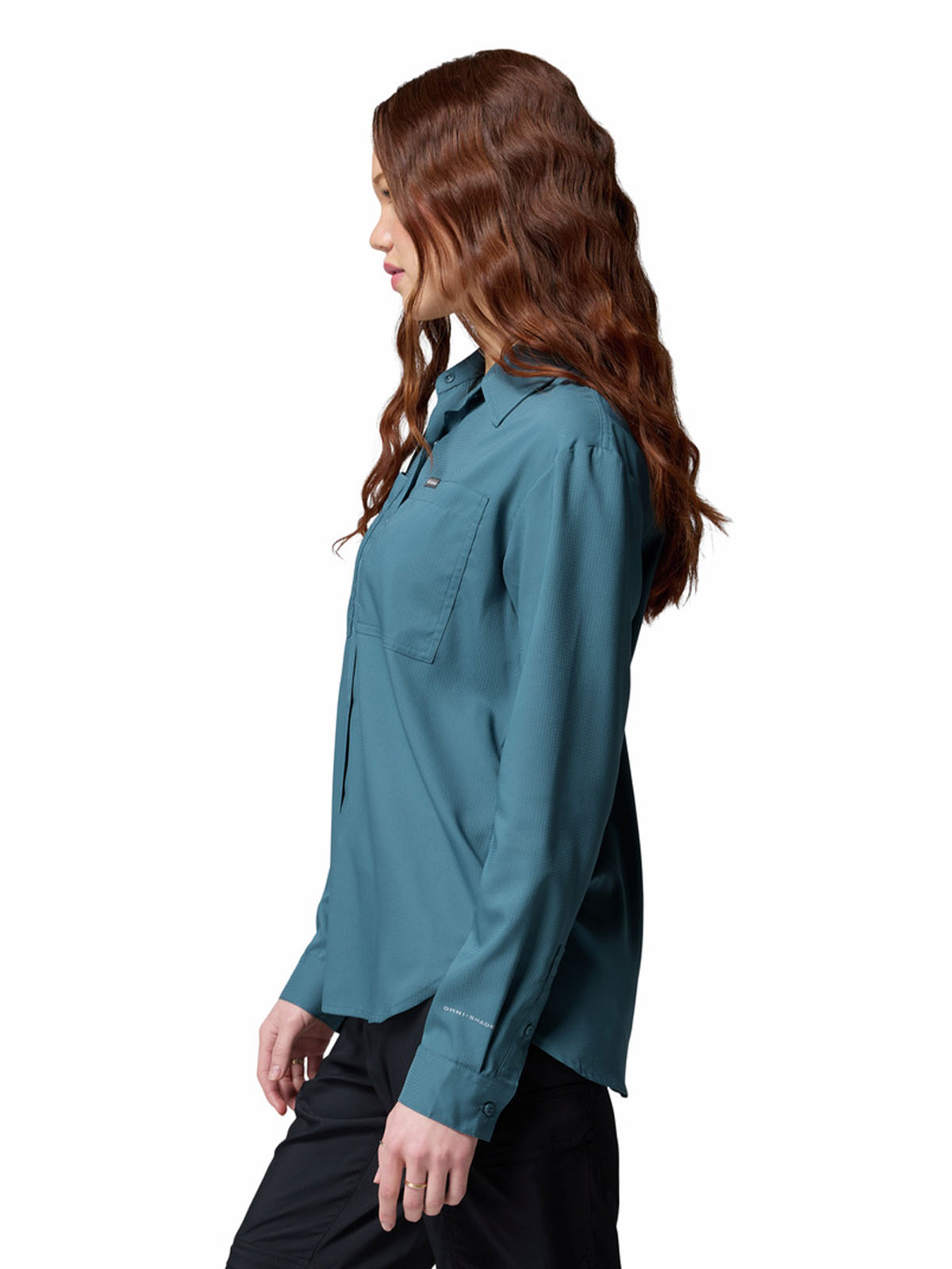 Camisa Silver Ridge Utility Omni-Shade Azul