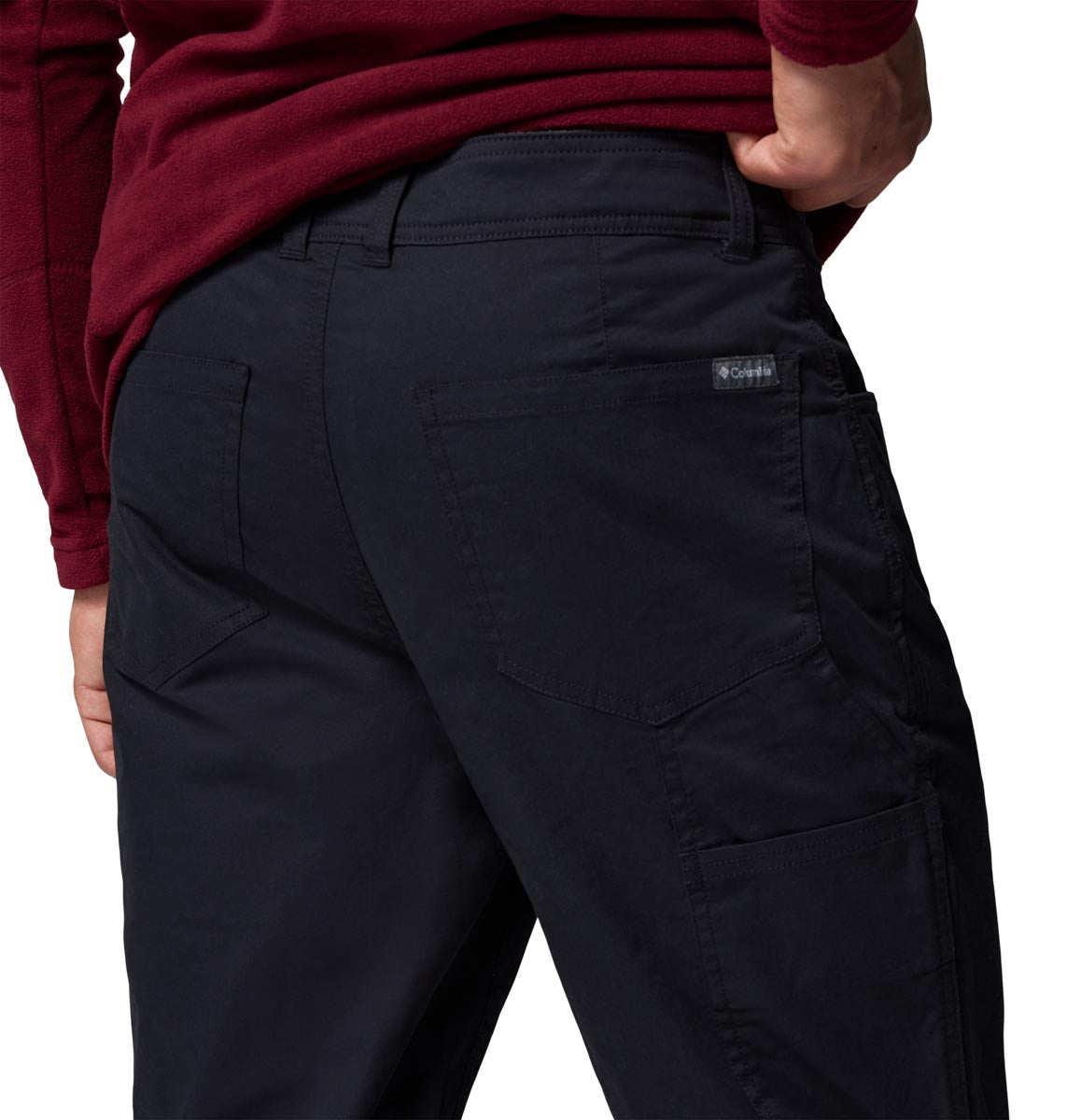 Pantalón Rapid Rivers Fleece Omni-Shade Negro