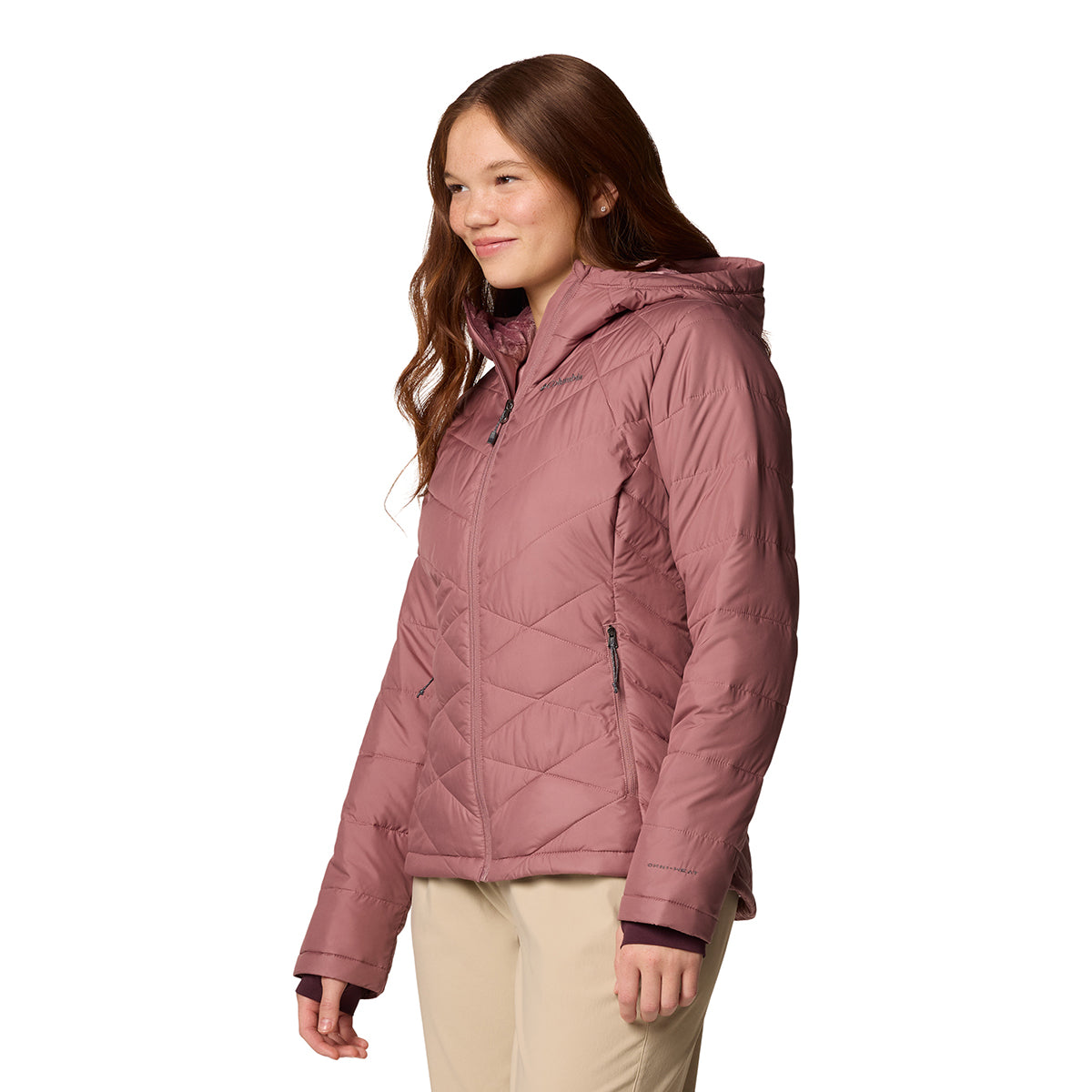 Campera Heavenly Hdd Jacket Omni-Heat Rosado