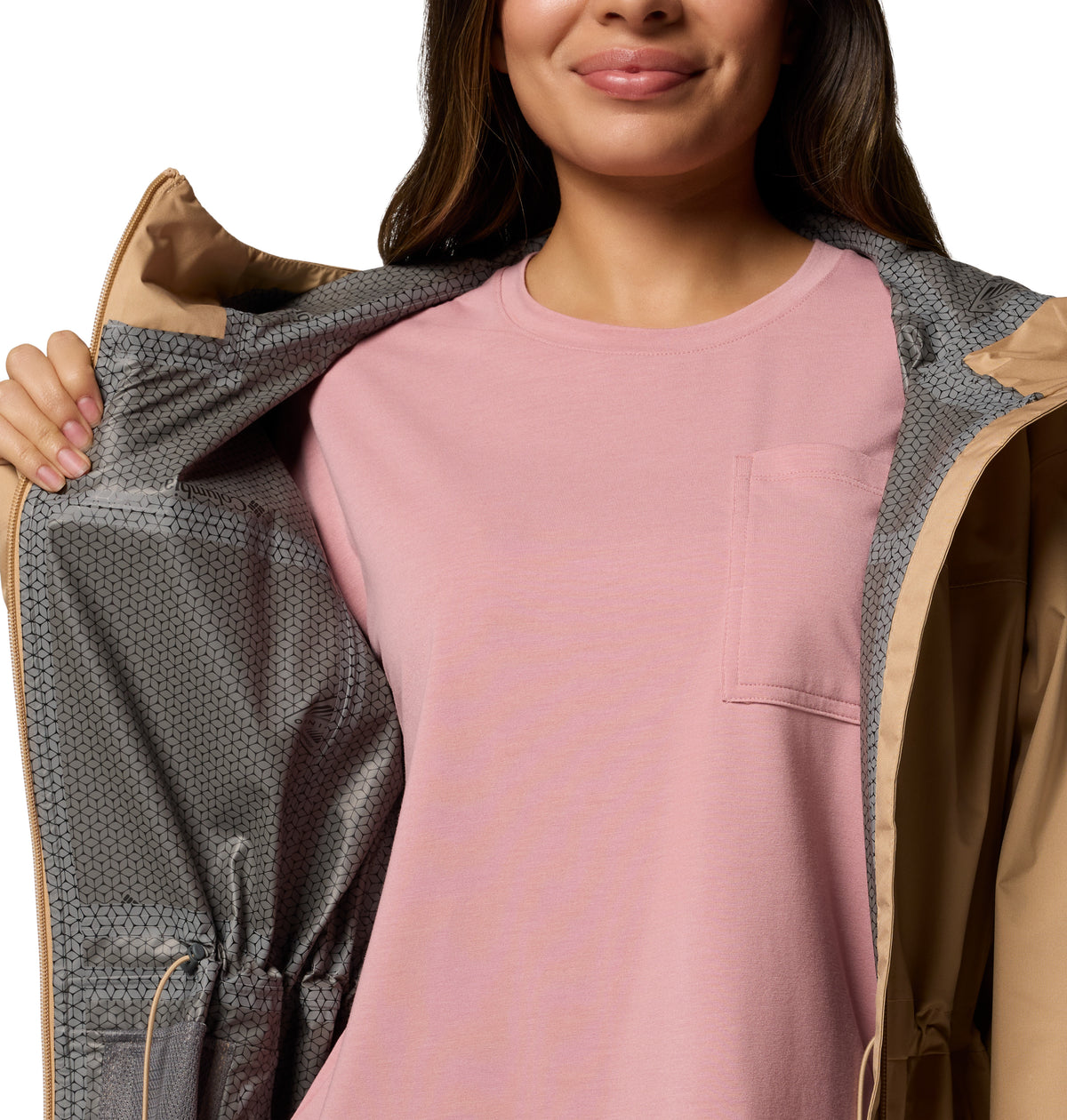 Impermeable Weekend Adventure Ii Omni-Tech Beige