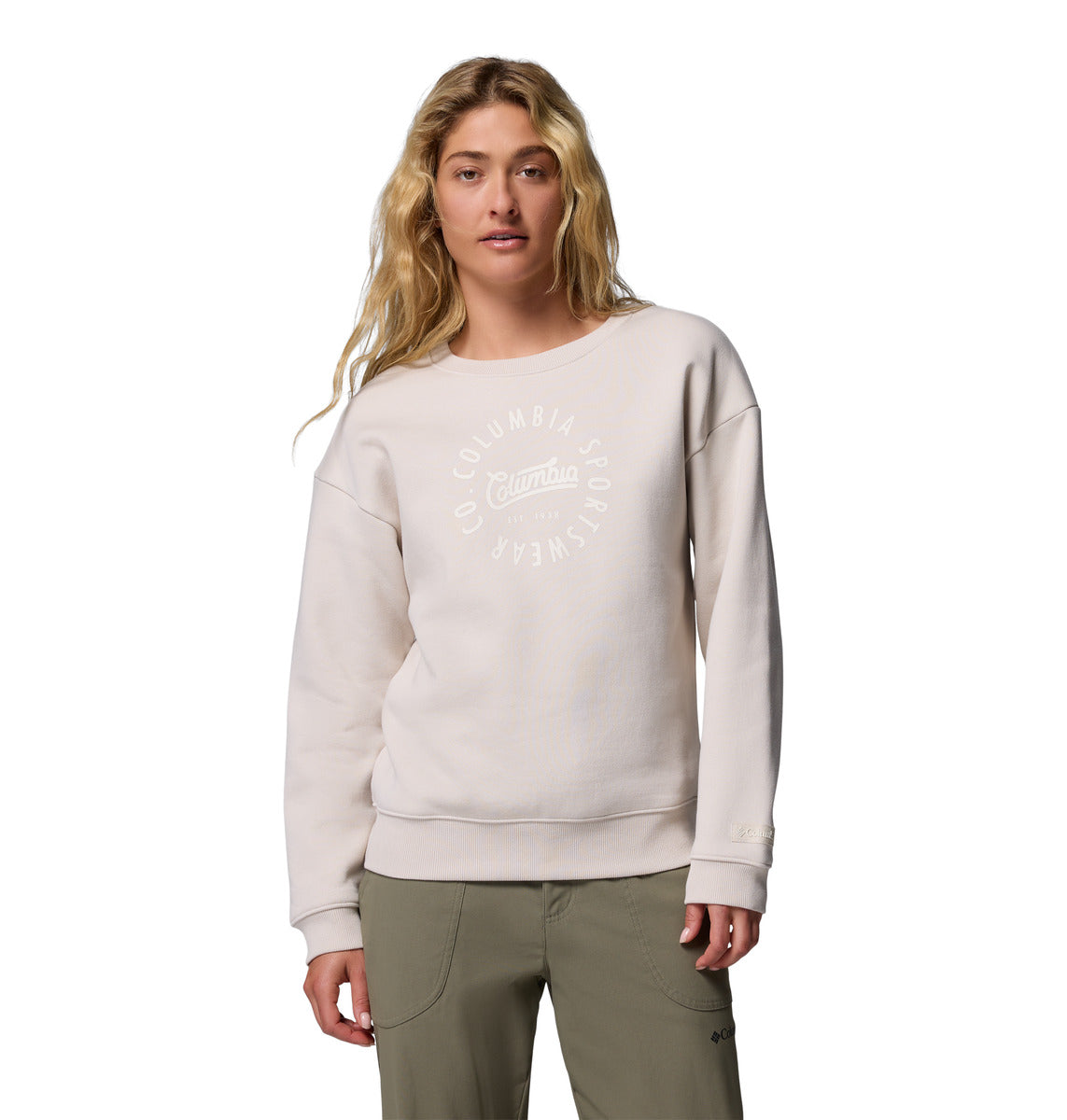 Buzo Meridian Creek Crew  Gris