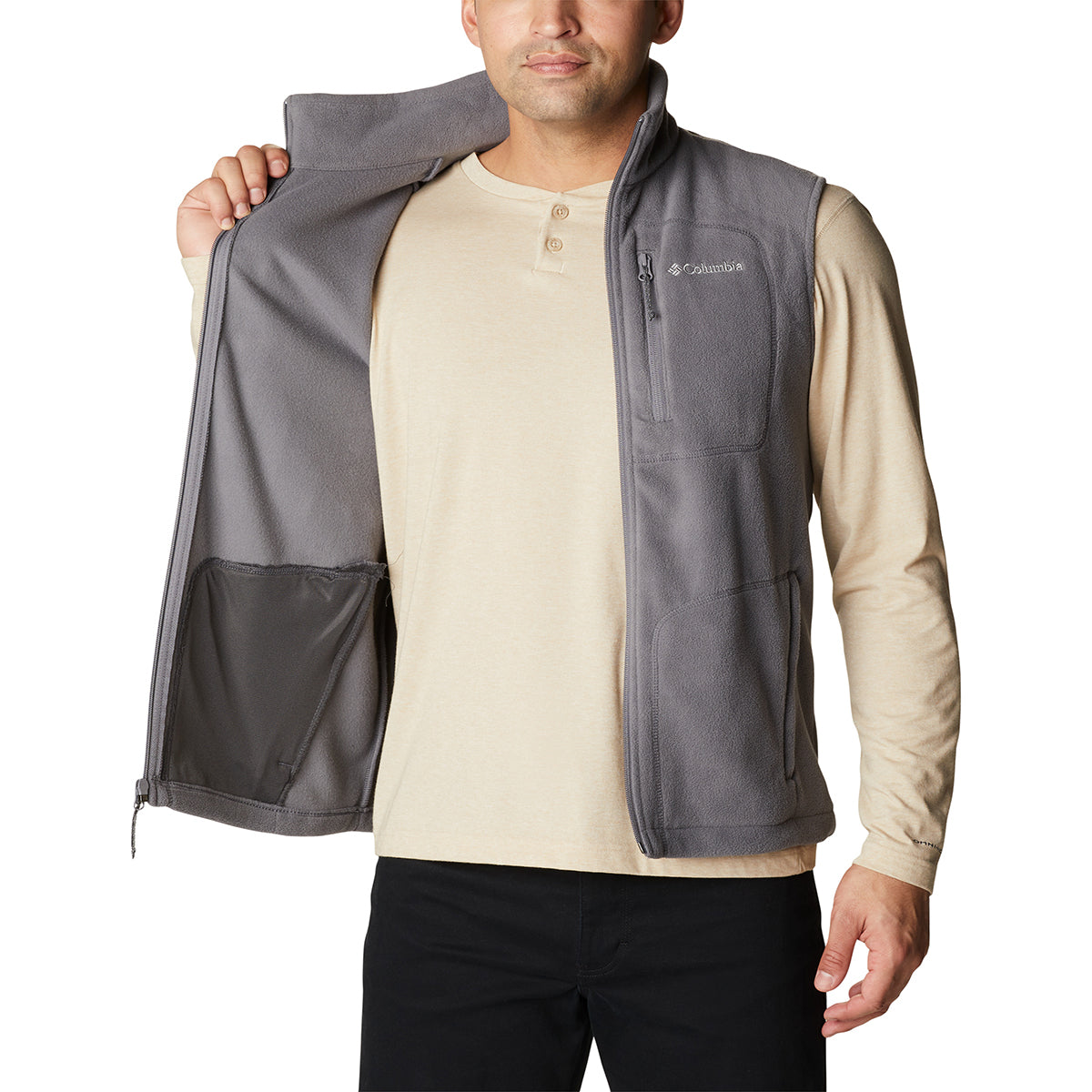 Chaleco Fast Trek Flc Vst  Gris