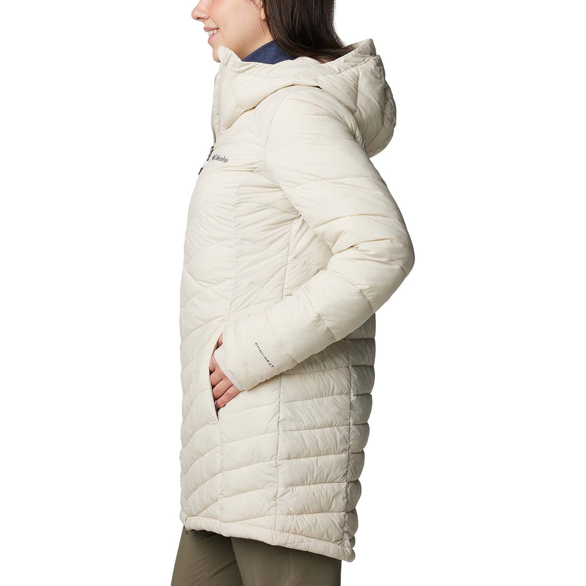 Campera Joy Peak Ii Mid Jkt Omni-Shield Gris