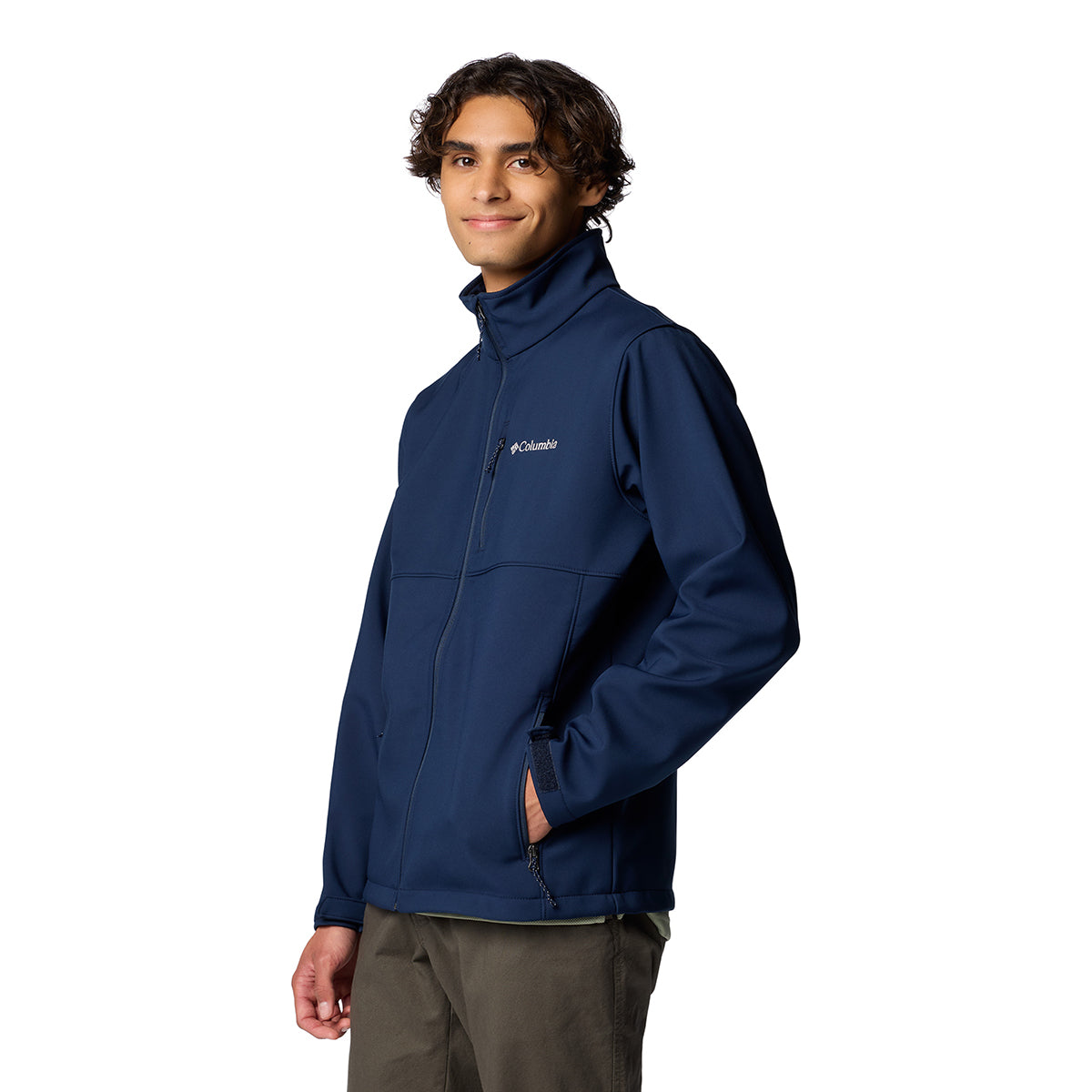 Chaqueta Ascender Soft Shell Omni-Shield Azul Marino