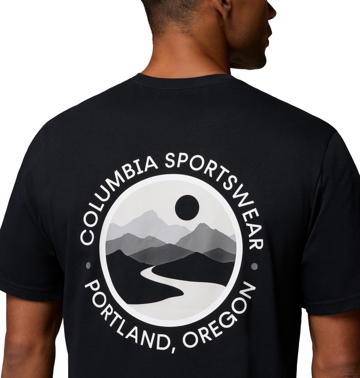 Remera Csc Outdoor Back  Negro