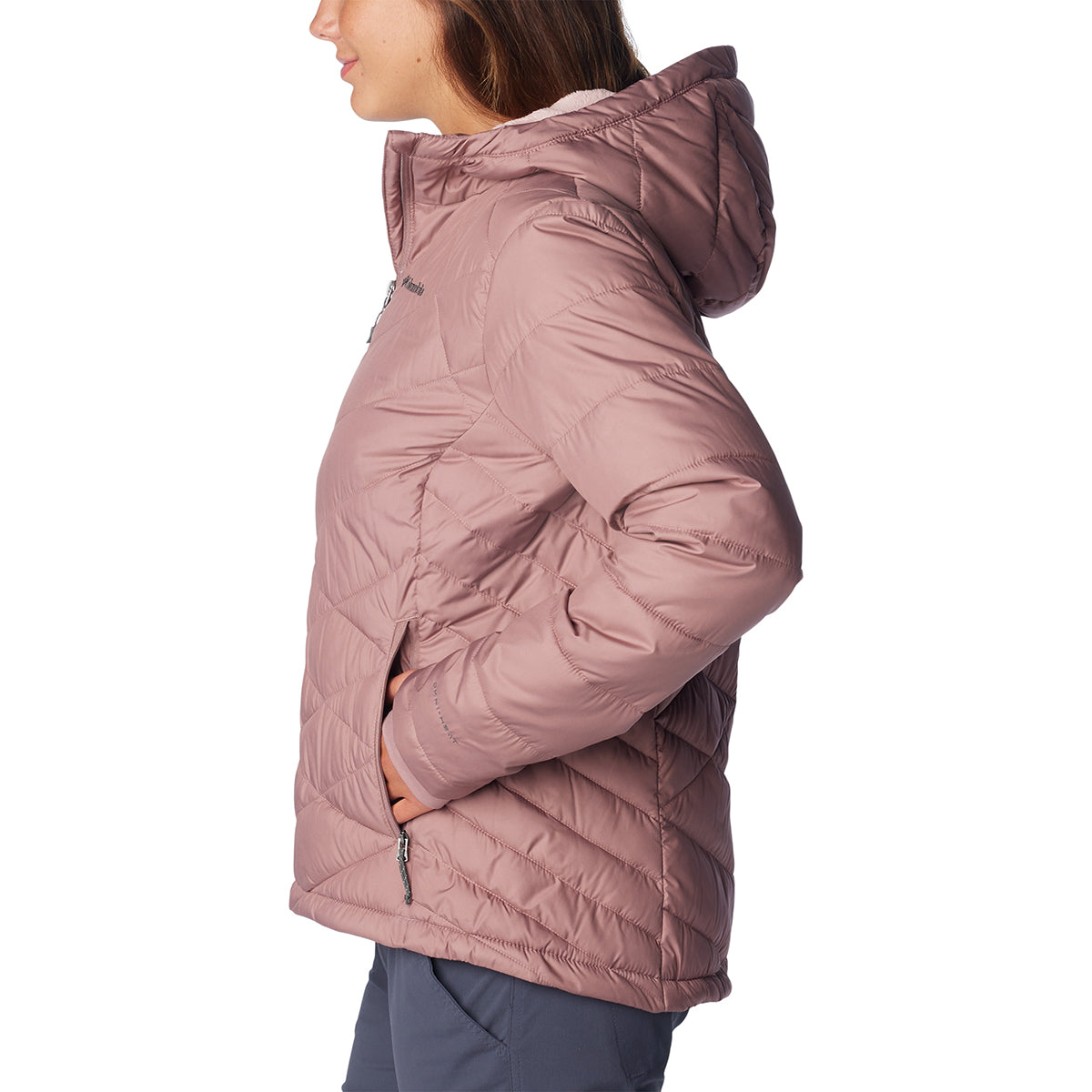 Campera Heavenly Hdd Jacket Omni-Heat Rosado