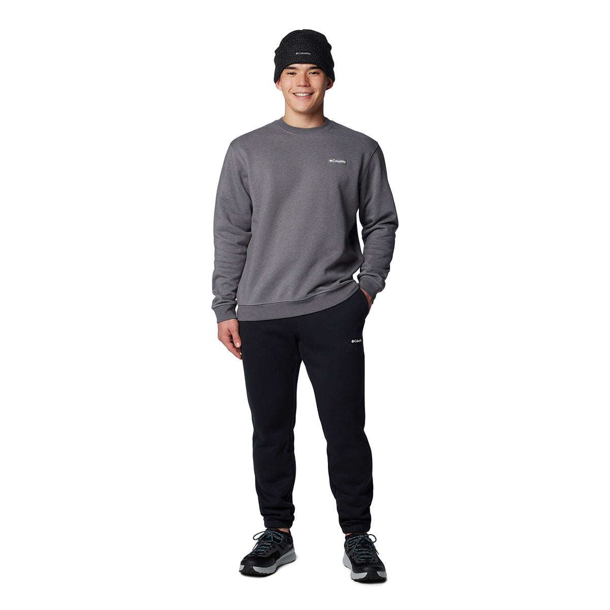 Buzo Meridian Creek Crew  Gris