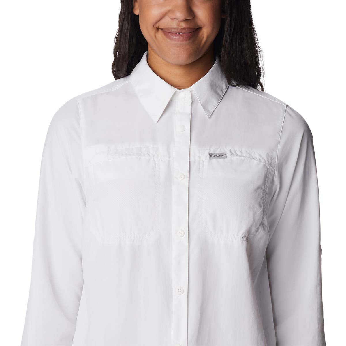 Camisa Manga Larga Silver Ridge 3.0 Ls Omni-Shade Blanco
