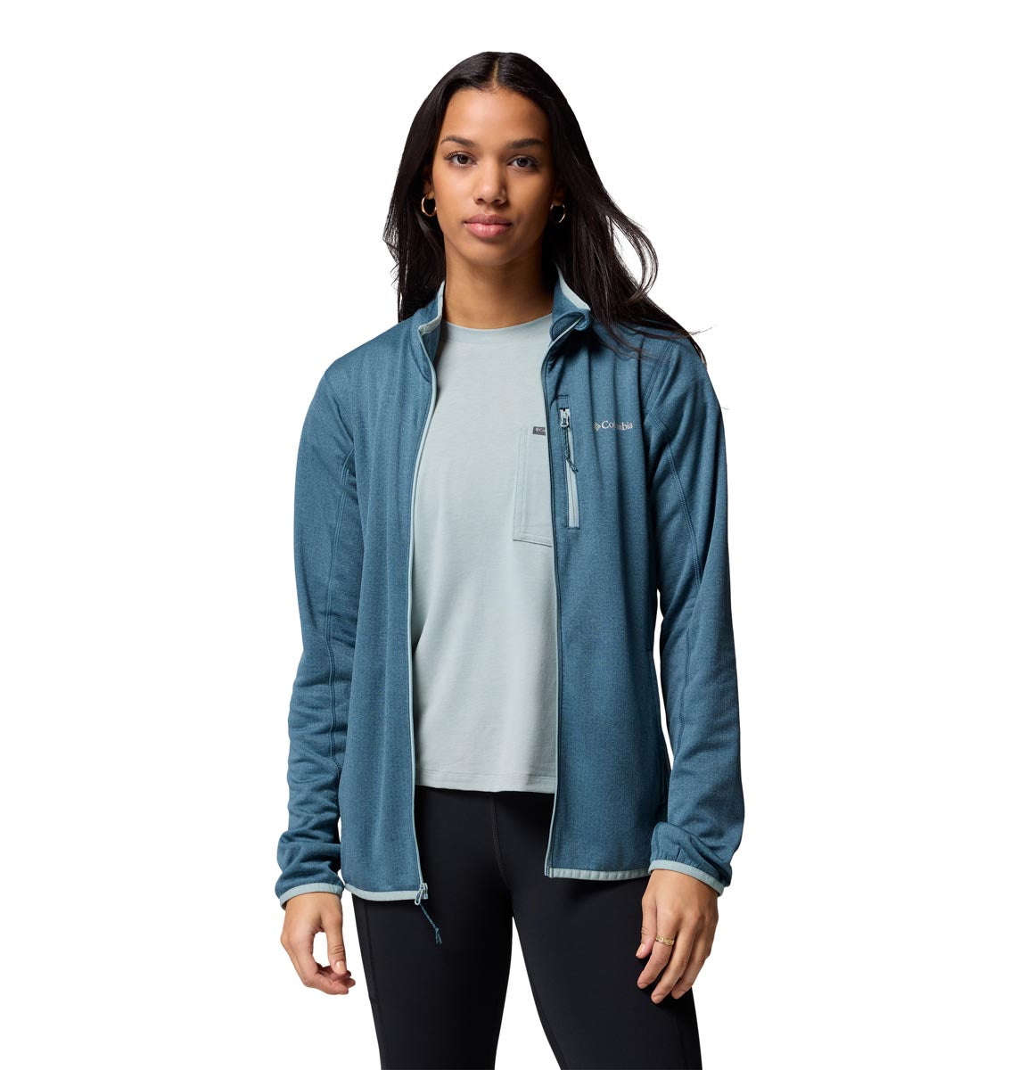 Polar Essential Hike Grid Omni-Wick Azul