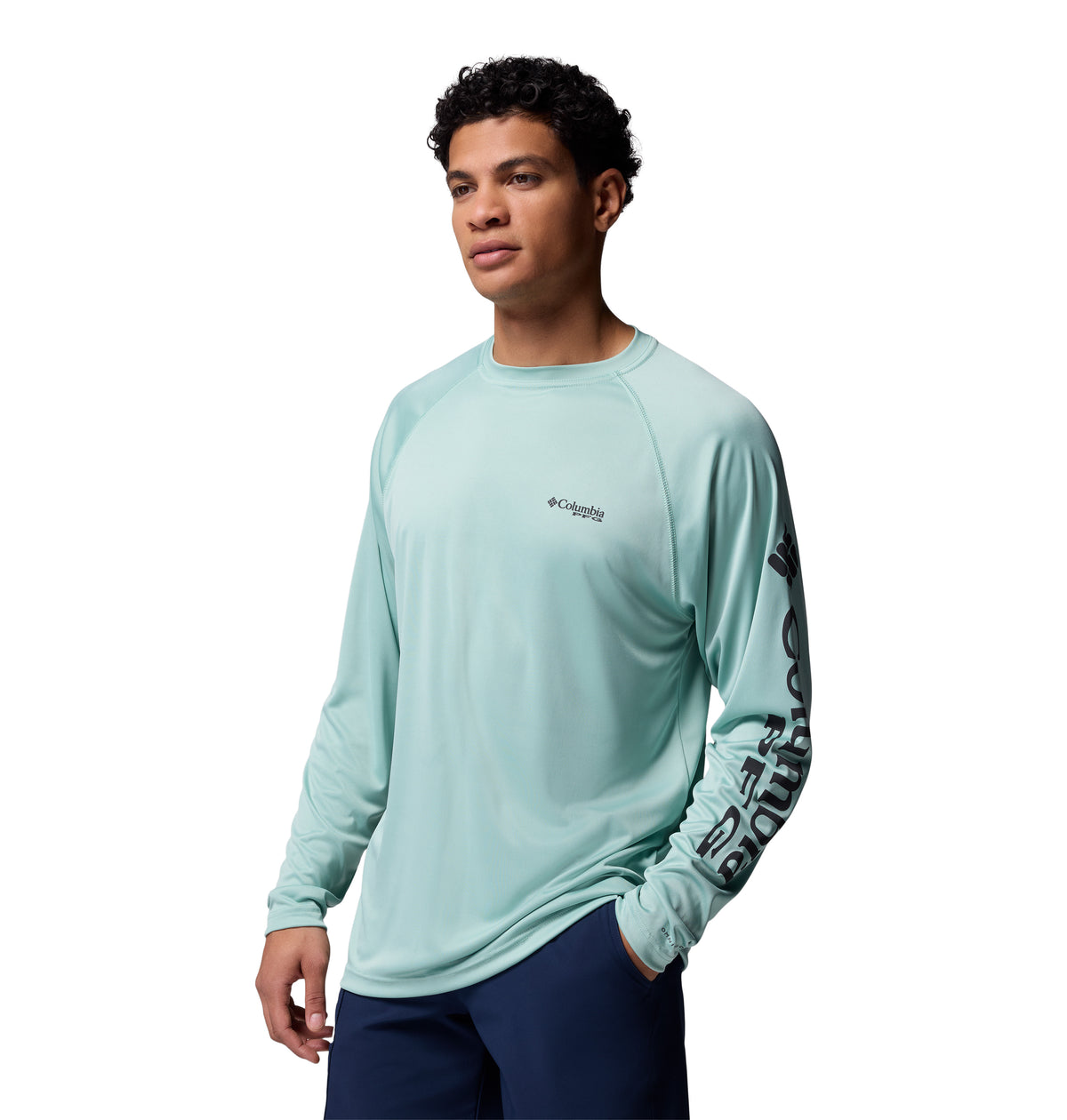 Remera Manga Larga Terminal Tackle Ls S Omni-Shade Verde