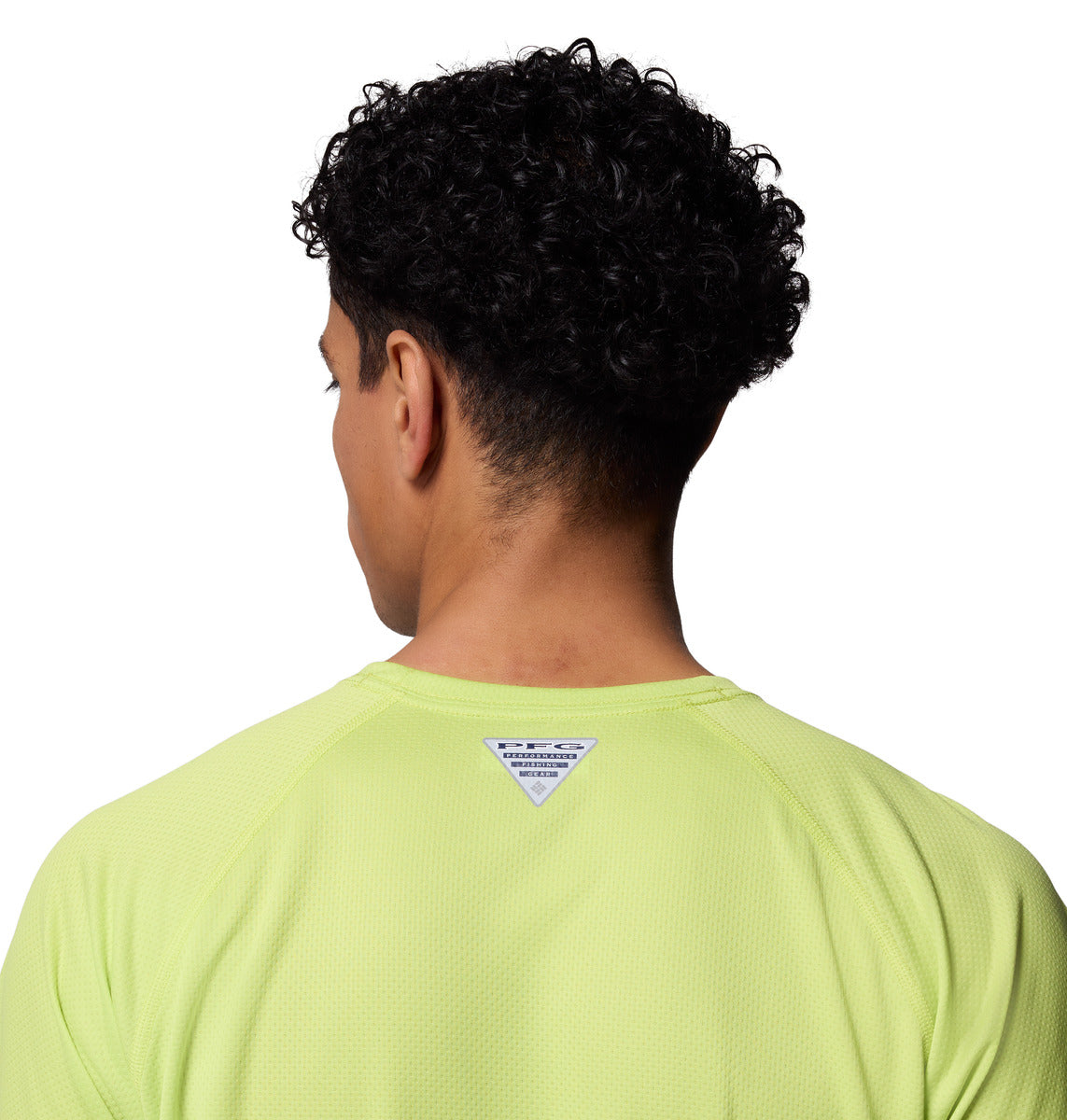 Remera Pfg Solar Stream Ls Omni-Wick Verde