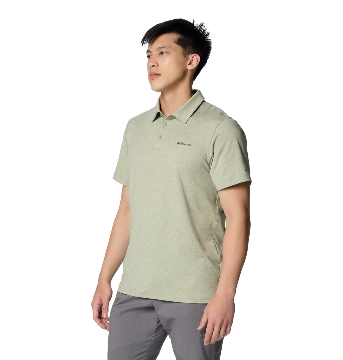 Polo Tech Trail Polo Omni-Shade Verde