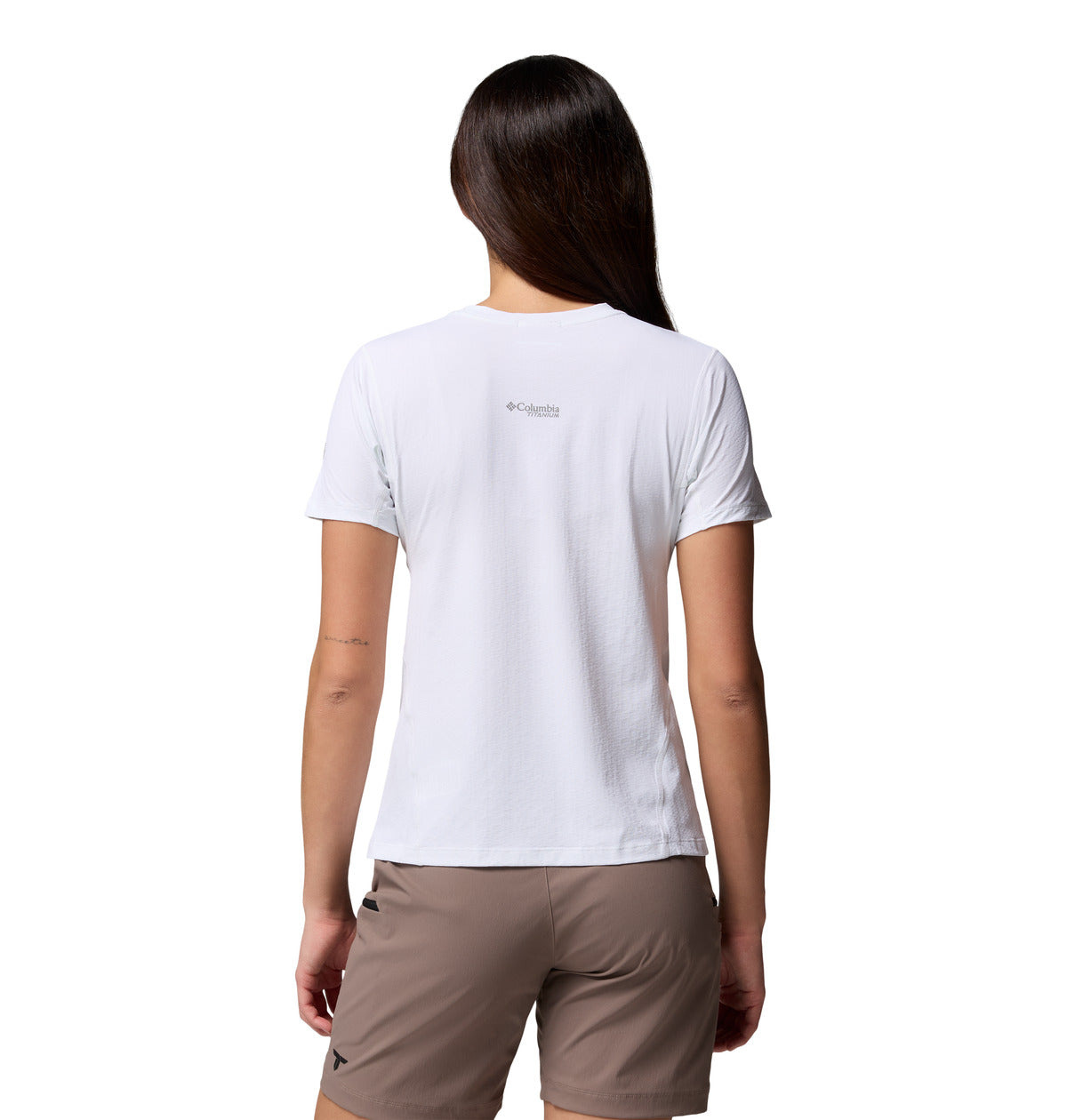 Remera Diamond Peak Short Omni-Freeze Blanco