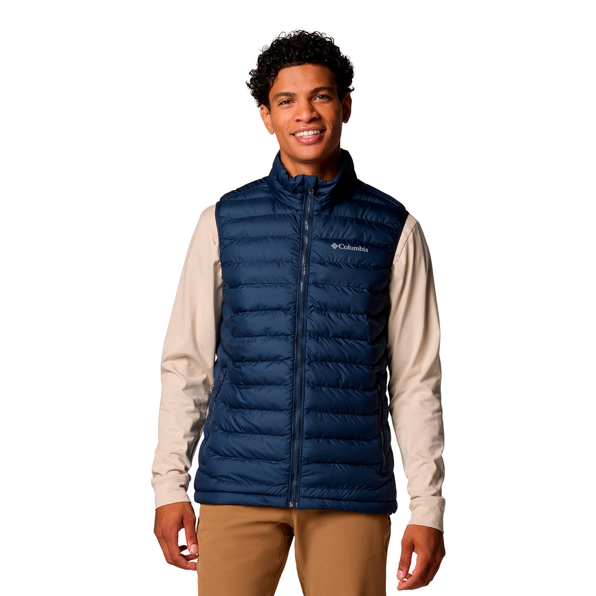 Chaleco Powder Lite Ii Vest Omni-Heat Azul Marino
