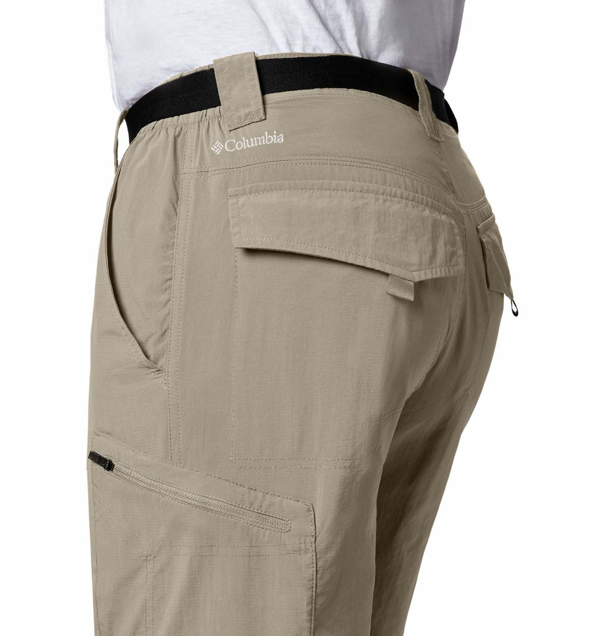Short Silver Ridge Cargo Omni-Wick Beige