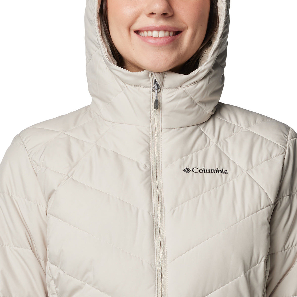 Campera Heavenly Hdd Jacket Omni-Heat Gris