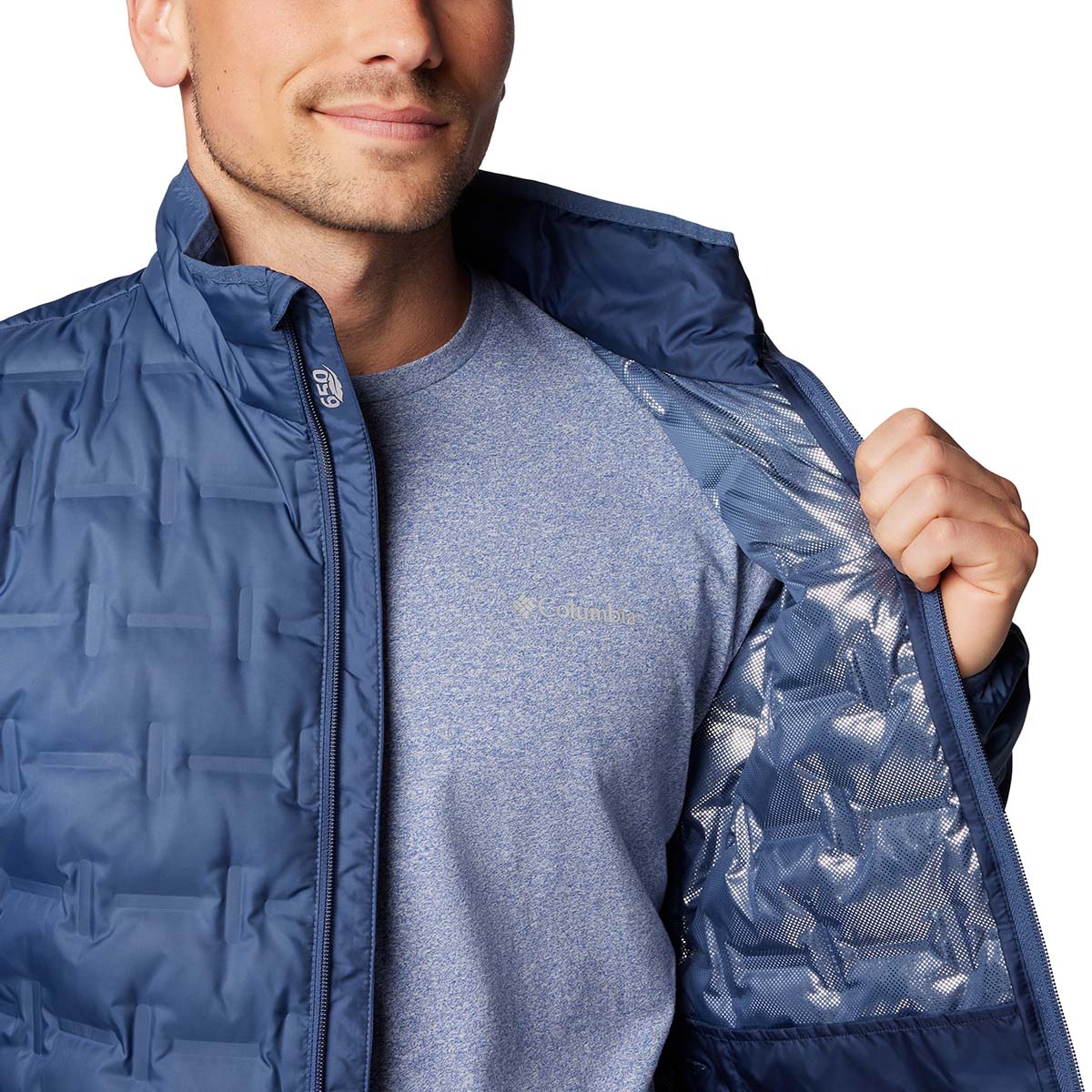 Campera Delta Ridge Ii Down Heat Seal Negro
