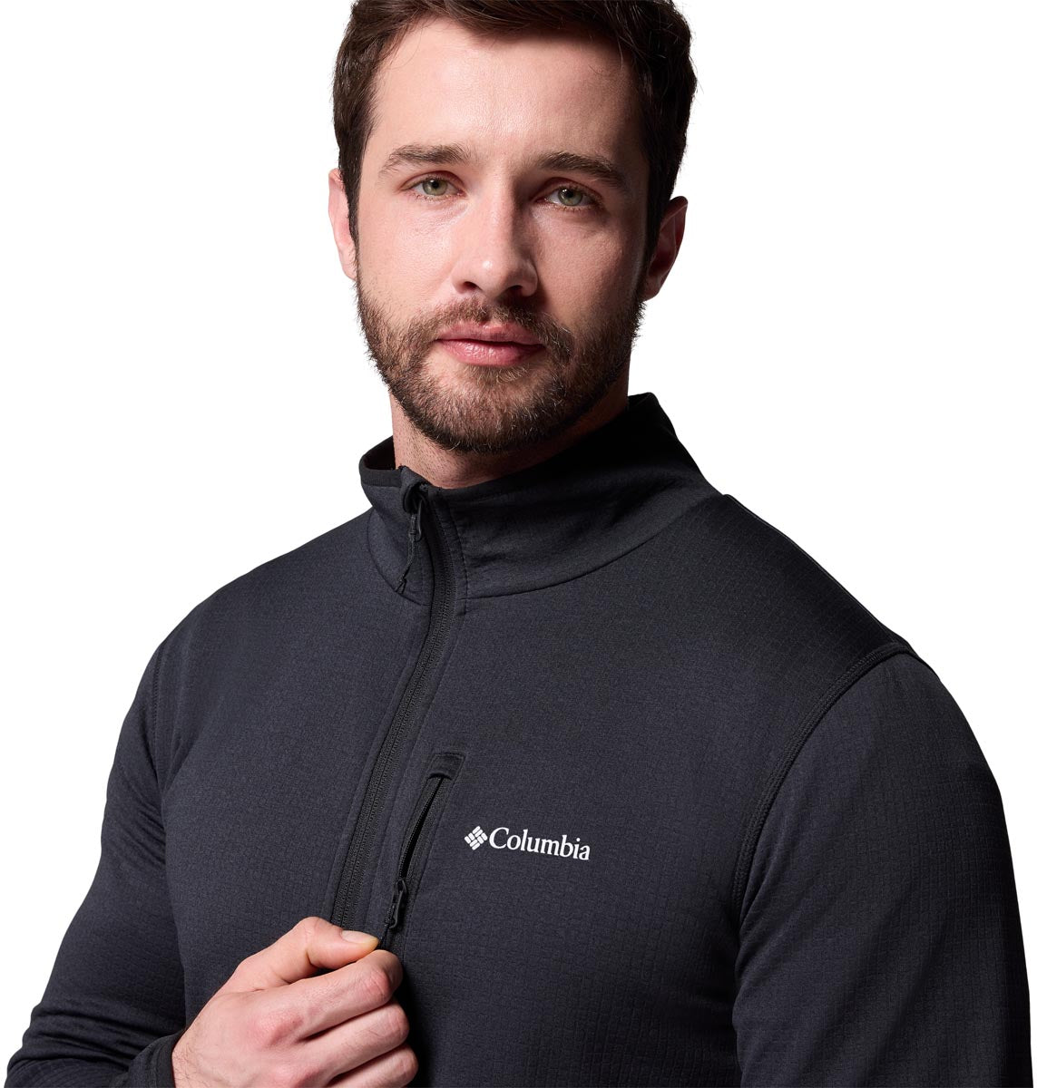 Polar Essential Hike Grid Omni-Wick Negro