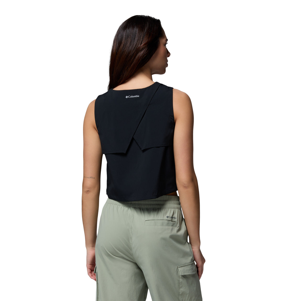 Remera Chill Creek Woven Omni-Freeze Negro