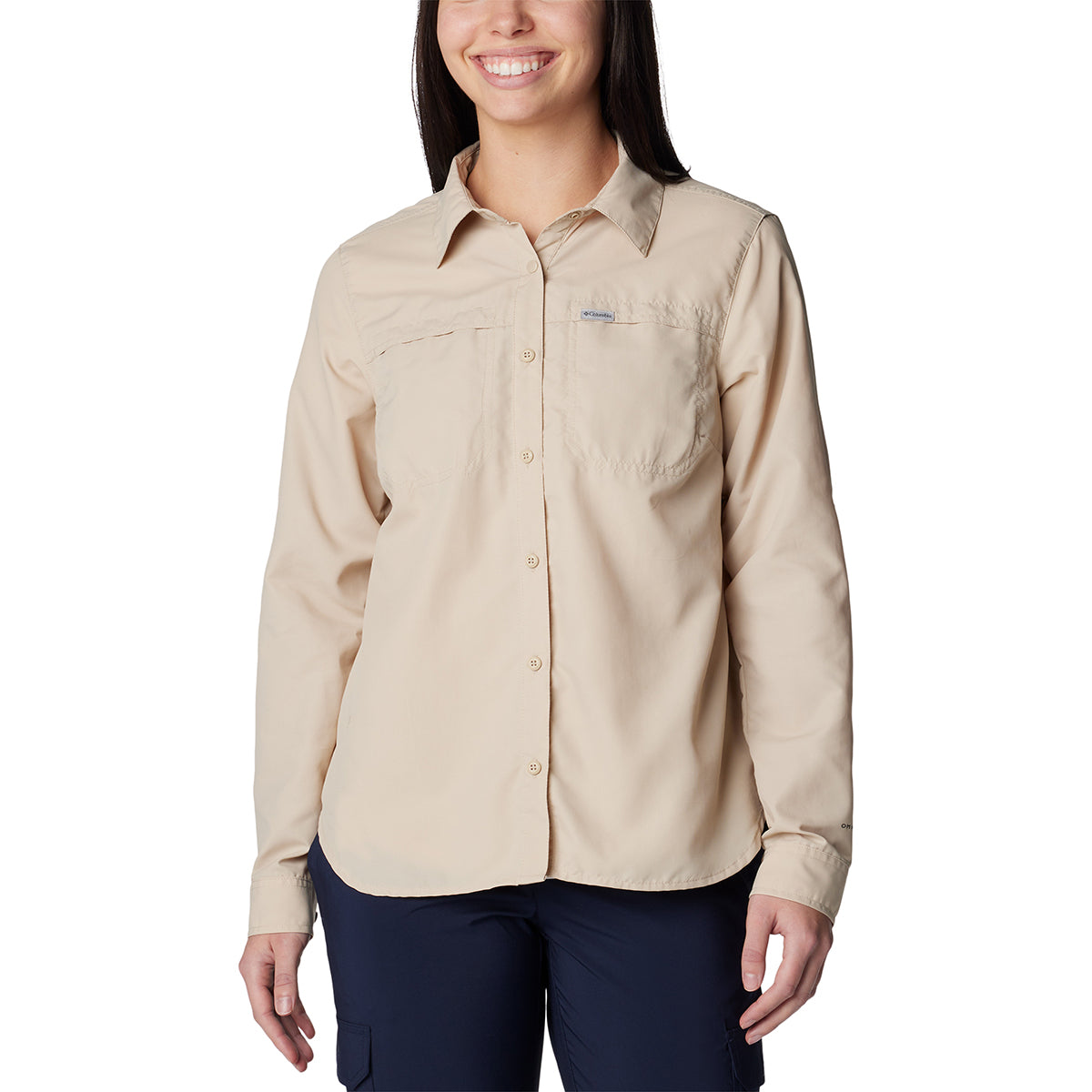 Camisa Manga Larga Silver Ridge 3.0 Ls Omni-Shade Beige
