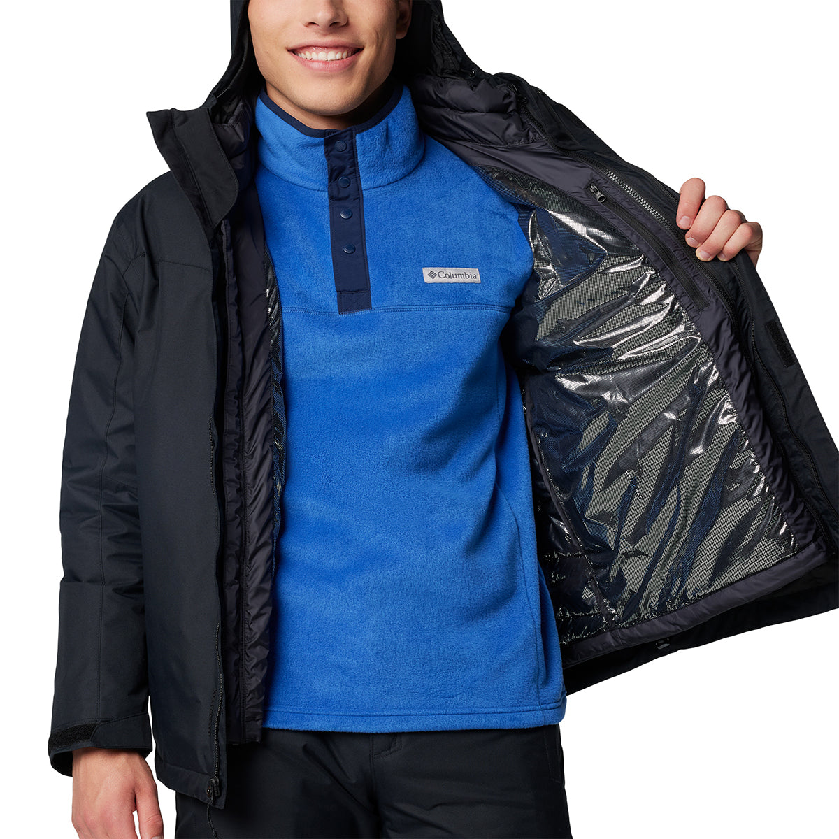 Campera Whirlibird V Jacket Omni-Tech Negro