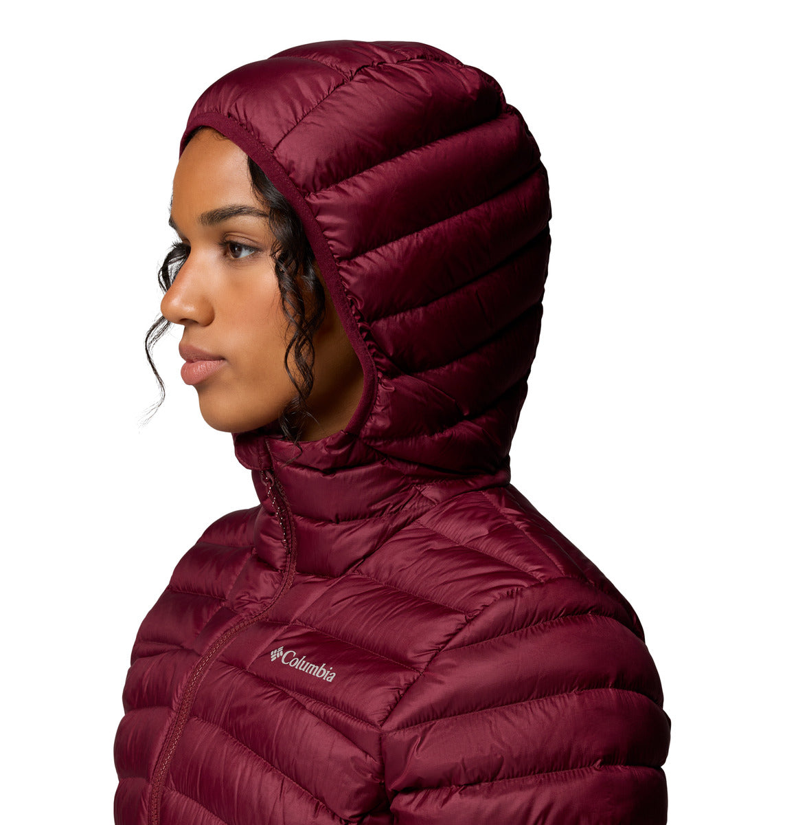 Campera Corelite Down Jacket Omni-Shield Bordó