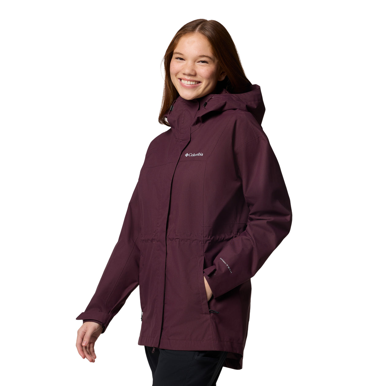 Impermeable Hikebound Ii Long Jk Omni-Tech Azul