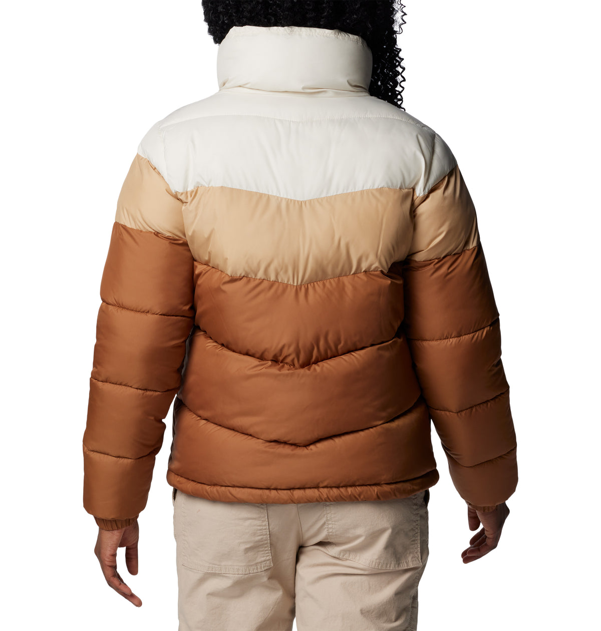 Campera Puffect Ii Colorbloc Omni-Shield Marrón