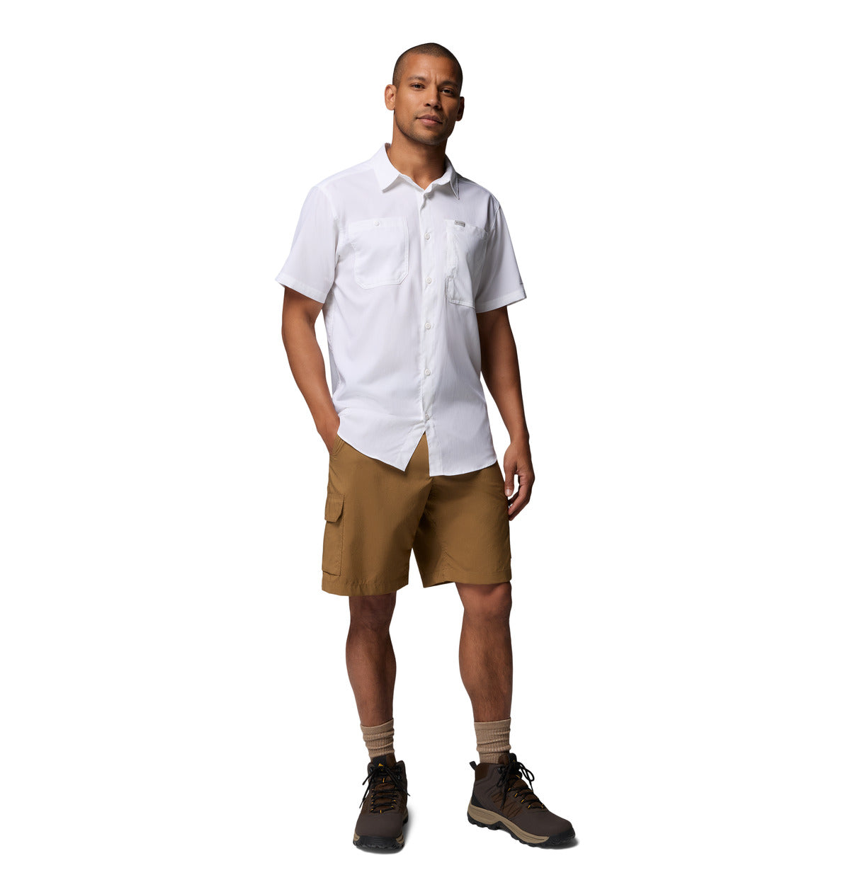 Remera Silver Ridge Ii Ss Omni-Shade Blanco