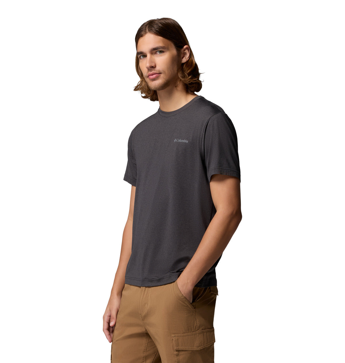 Remera Parsons Point S Back Omni-Shade Negro