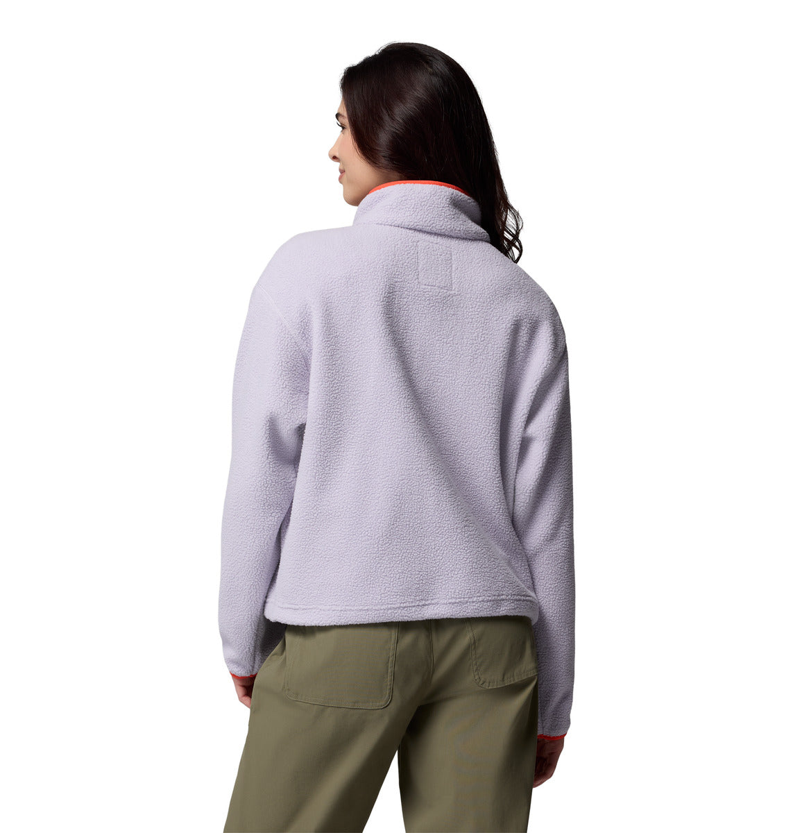 Polar Helvetia Snap Fleece  Lila