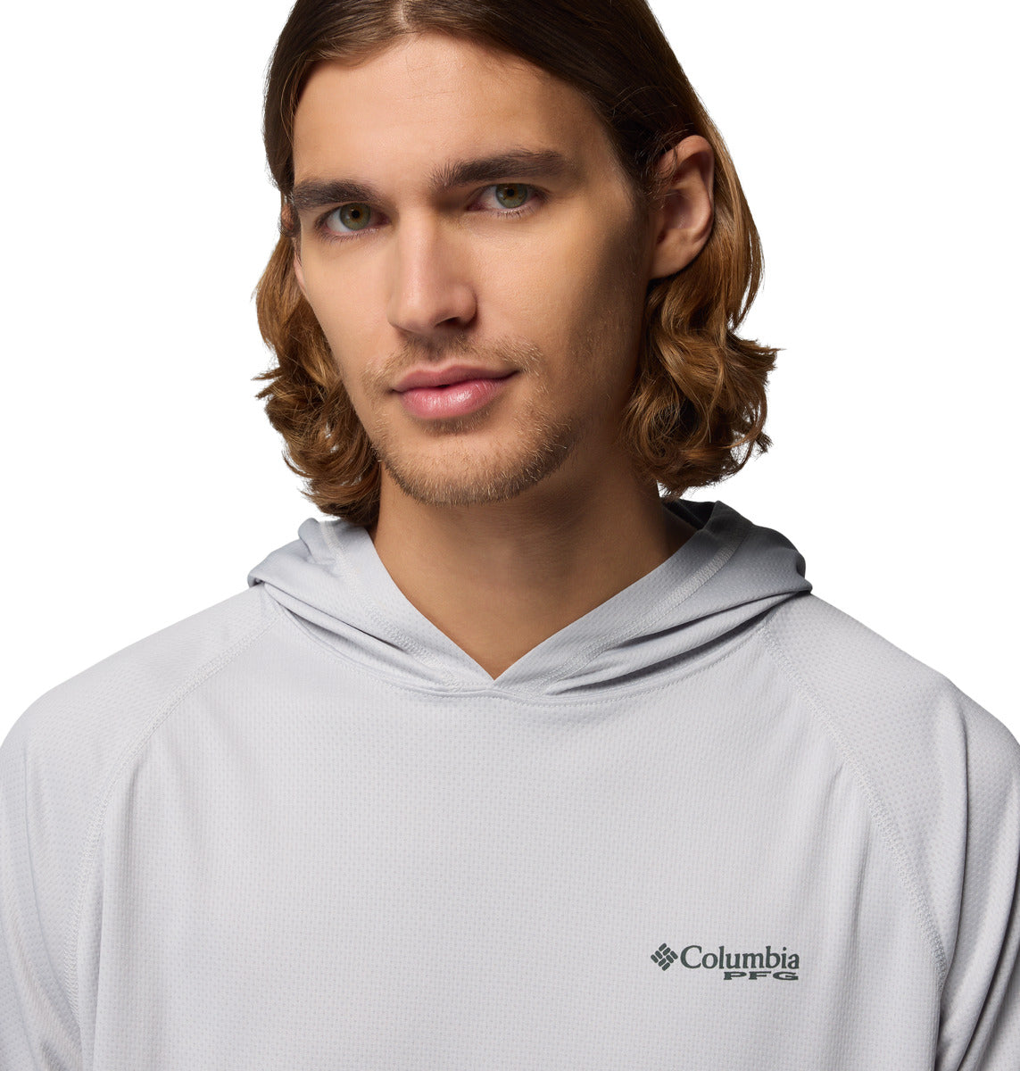 Remera Pfg Solar Stream Hoo Omni-Shade Gris