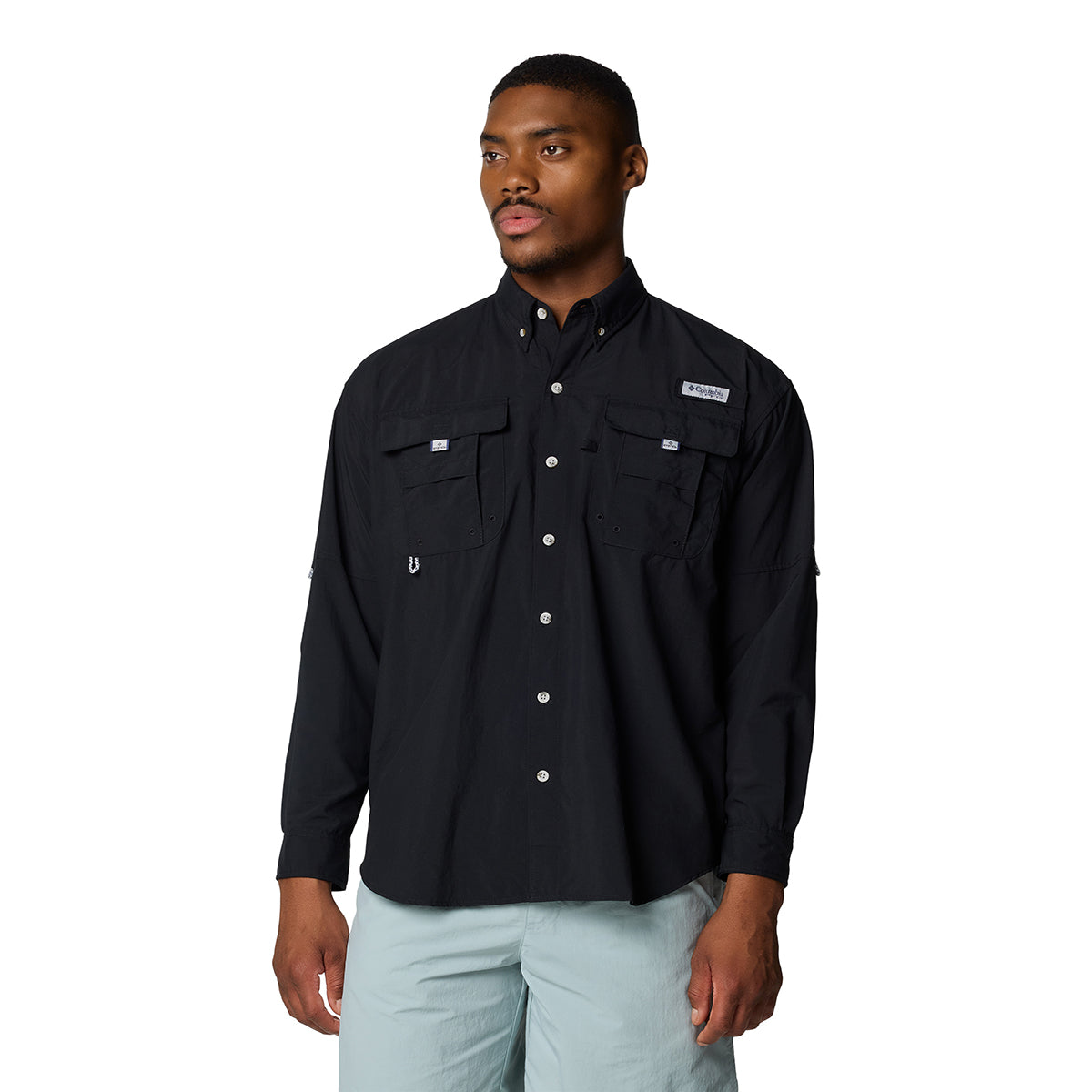 Camisa Manga Larga Bahama Ii L/S Shirt Omni-Shade Negro