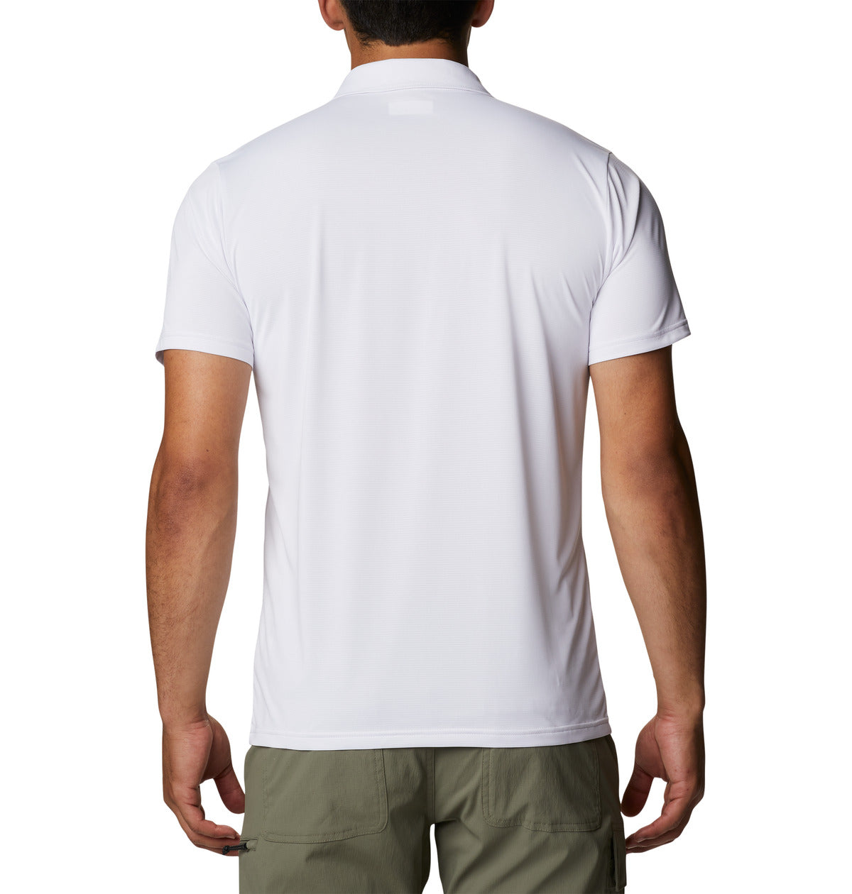 Polo Columbia Hike Polo Omni-Wick Blanco