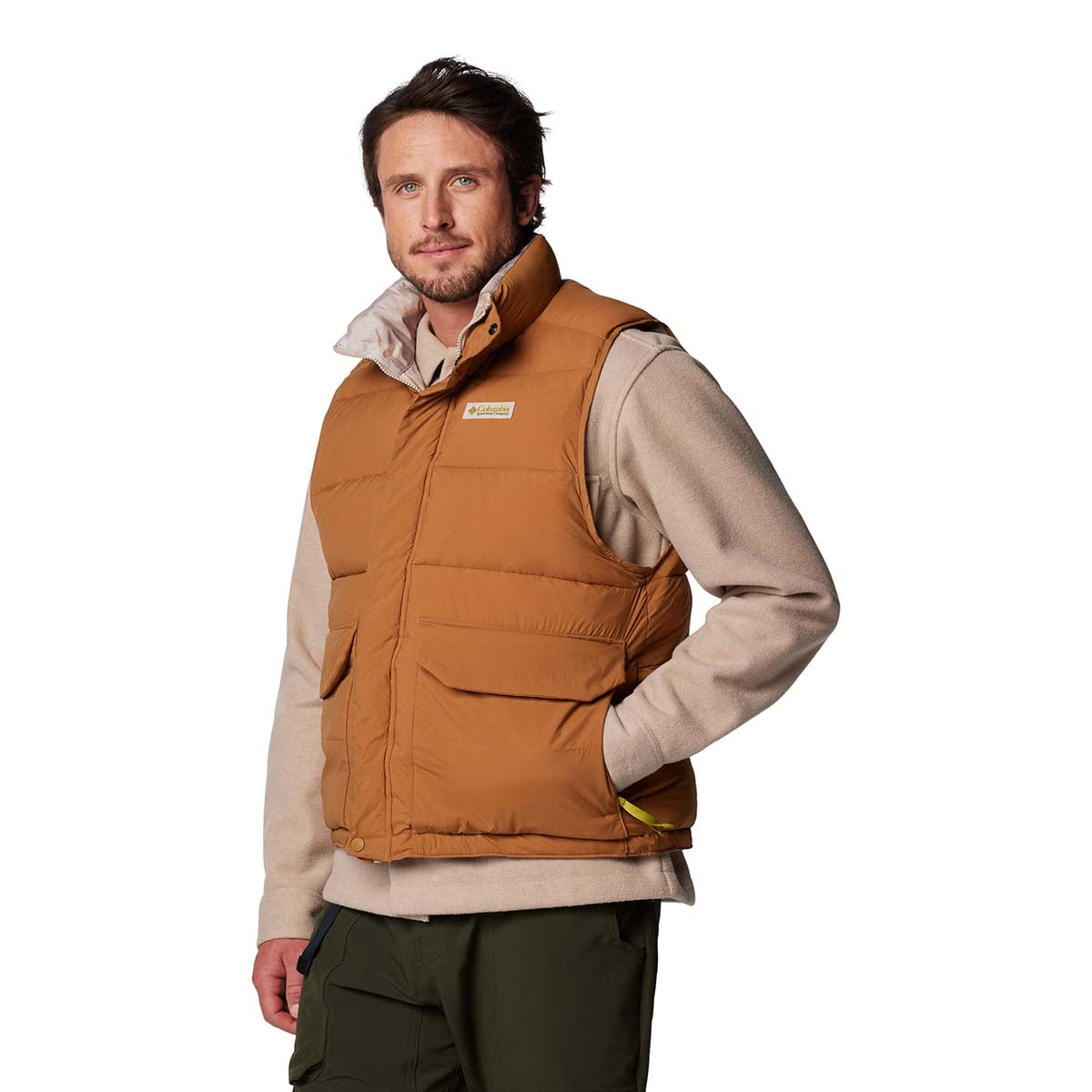 Chaleco Wallowa Reversible  Marrón