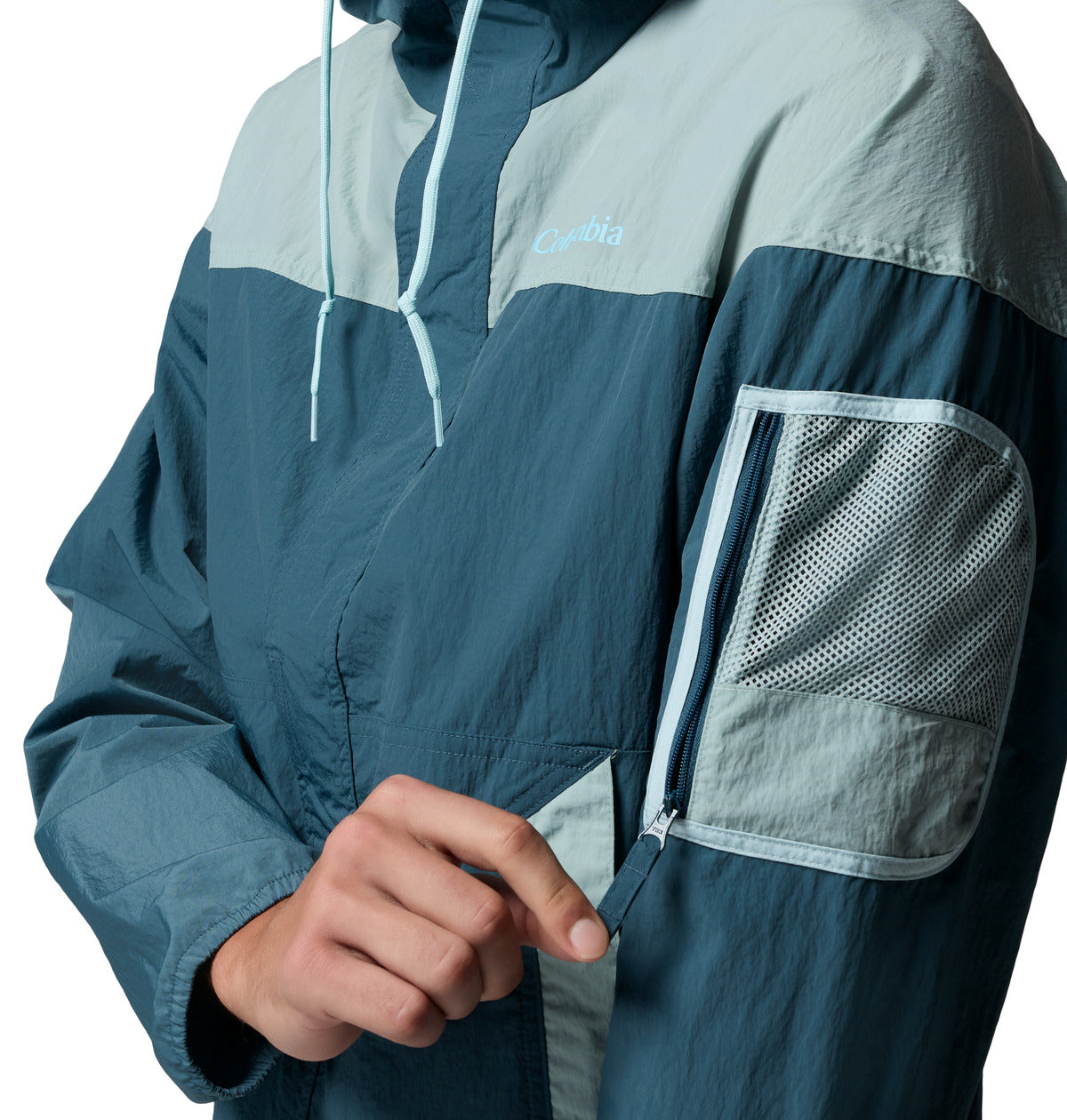 Cortaviento Challenger Ii Omni-Shield Azul