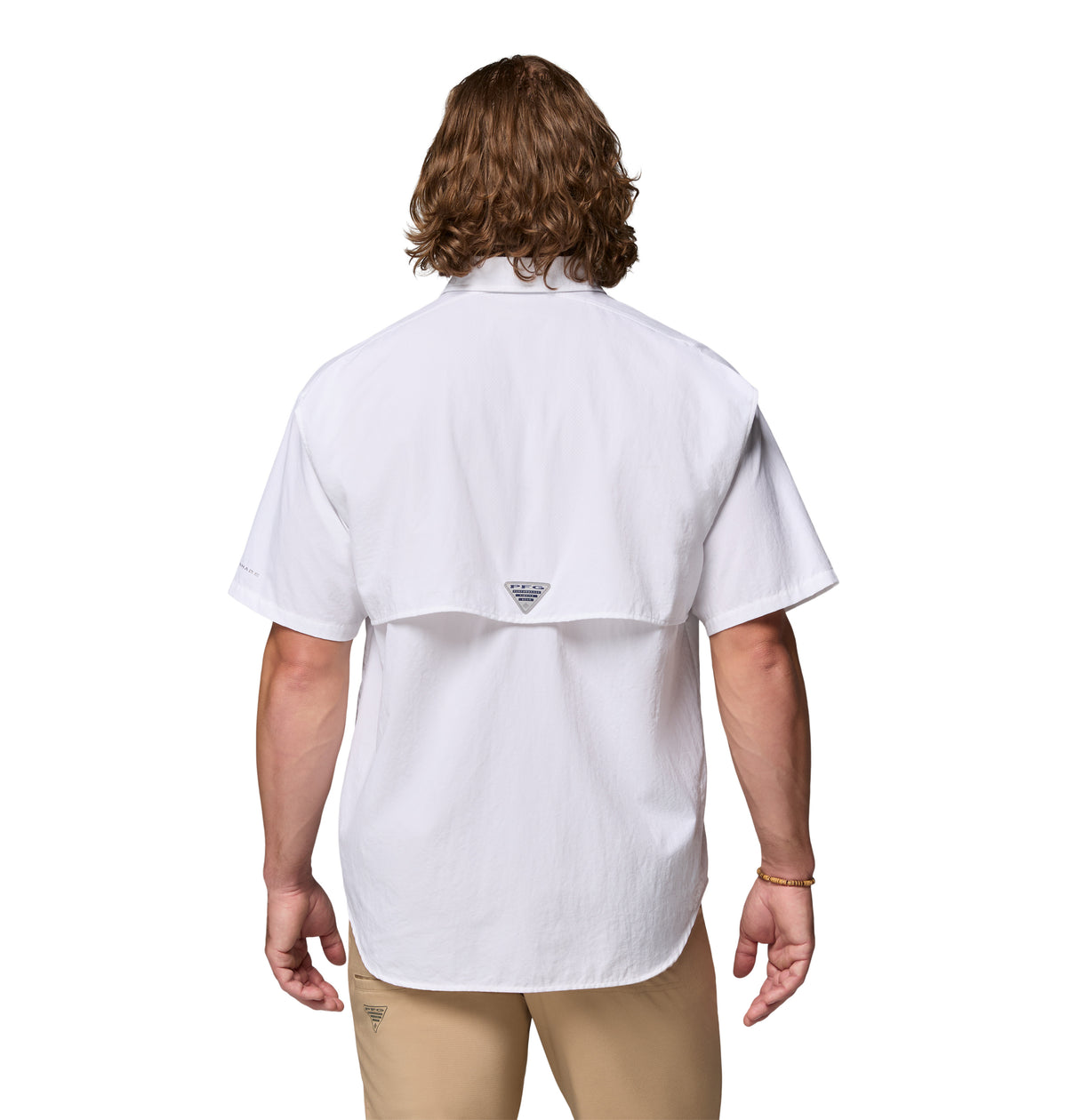 Camisa Manga Corta Bahama Ii S/S Shirt Omni-Shade Blanco