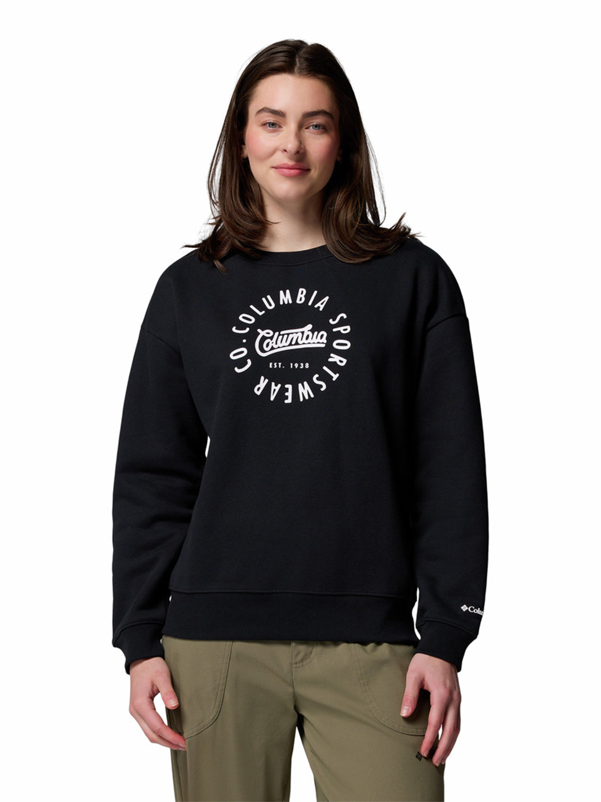 Buzo Meridian Creek Crew  Negro