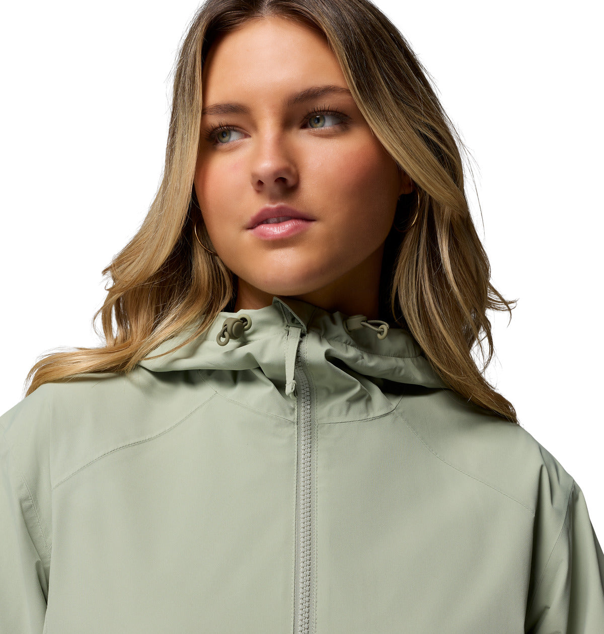 Impermeable Blossom Park Rain Omni-Tech Verde