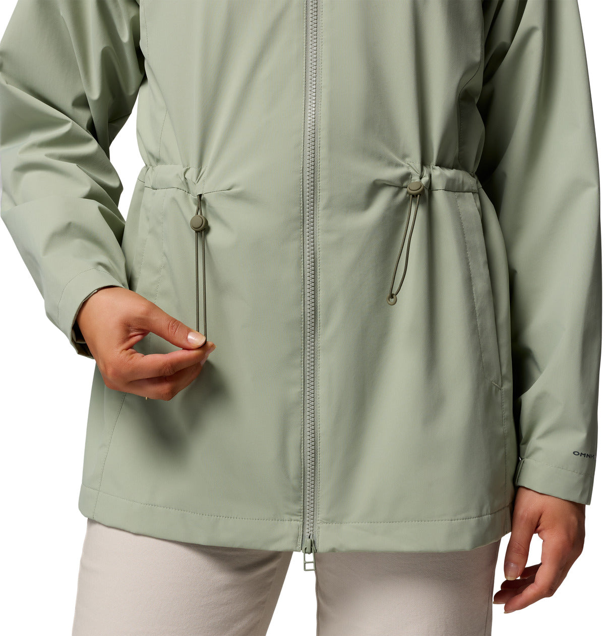 Impermeable Blossom Park Rain Omni-Tech Verde