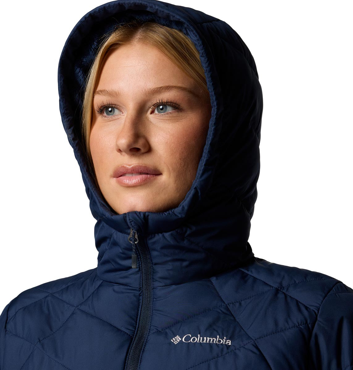 Campera Heavenly Hdd Jacket Omni-Heat Azul Marino