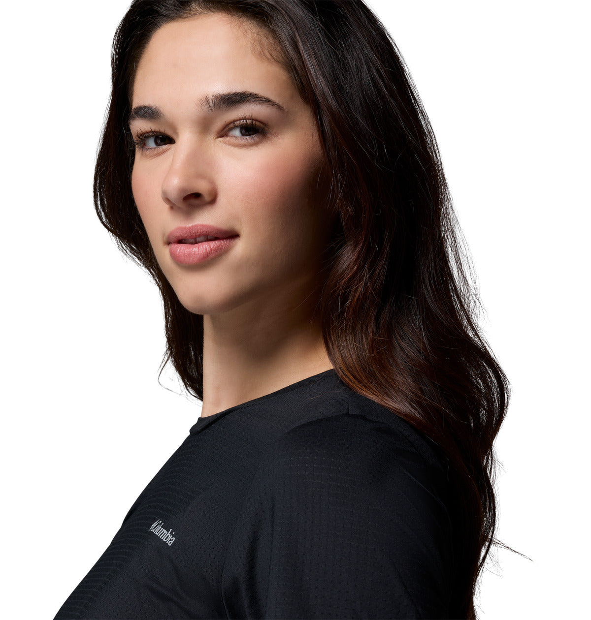 Remera Wild Springs Ss Omni-Freeze Negro