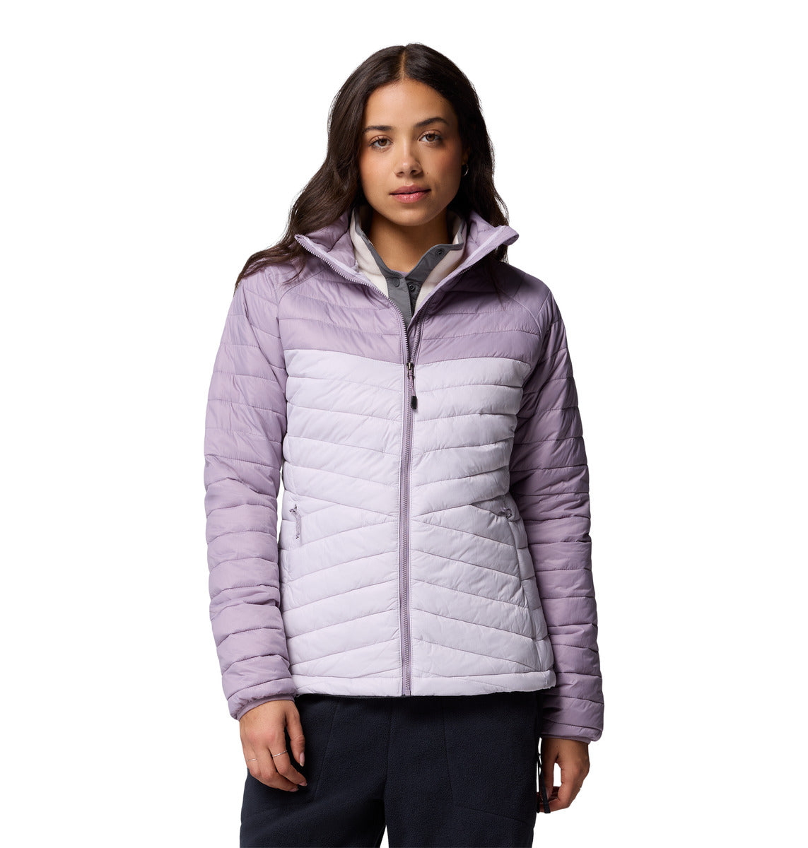 Campera Powder Pass Jacket Omni-Shield Lila