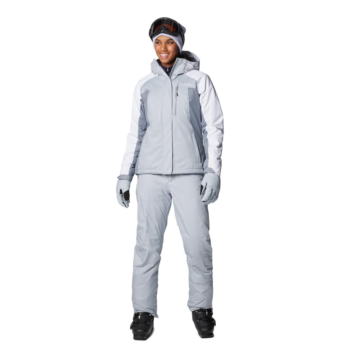 Campera Snowy Summit Ins Jkt Omni-Heat Gris