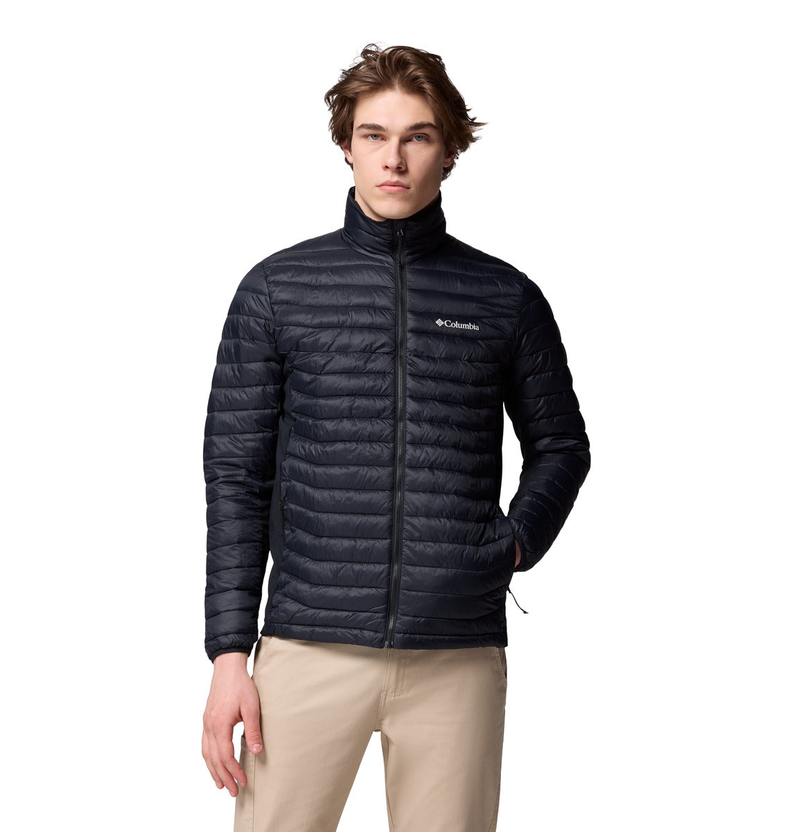 Campera Powder Pass Hybrid Omni-Shield Negro