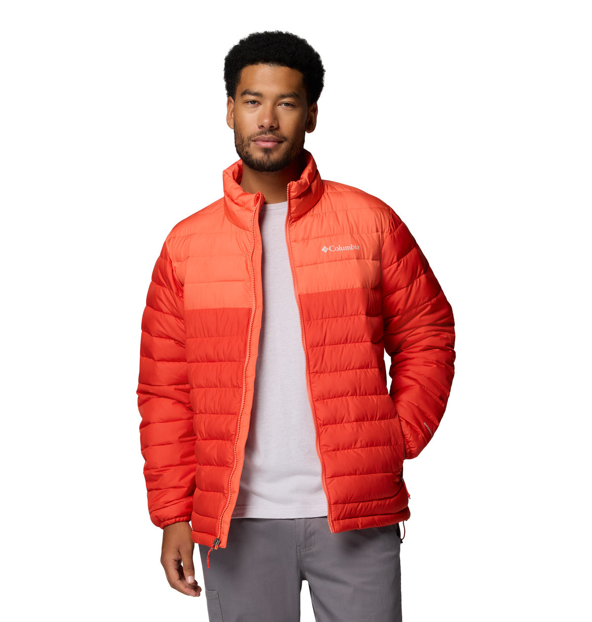 Campera Powder Lite Ii Jacke Omni-Heat Rojo