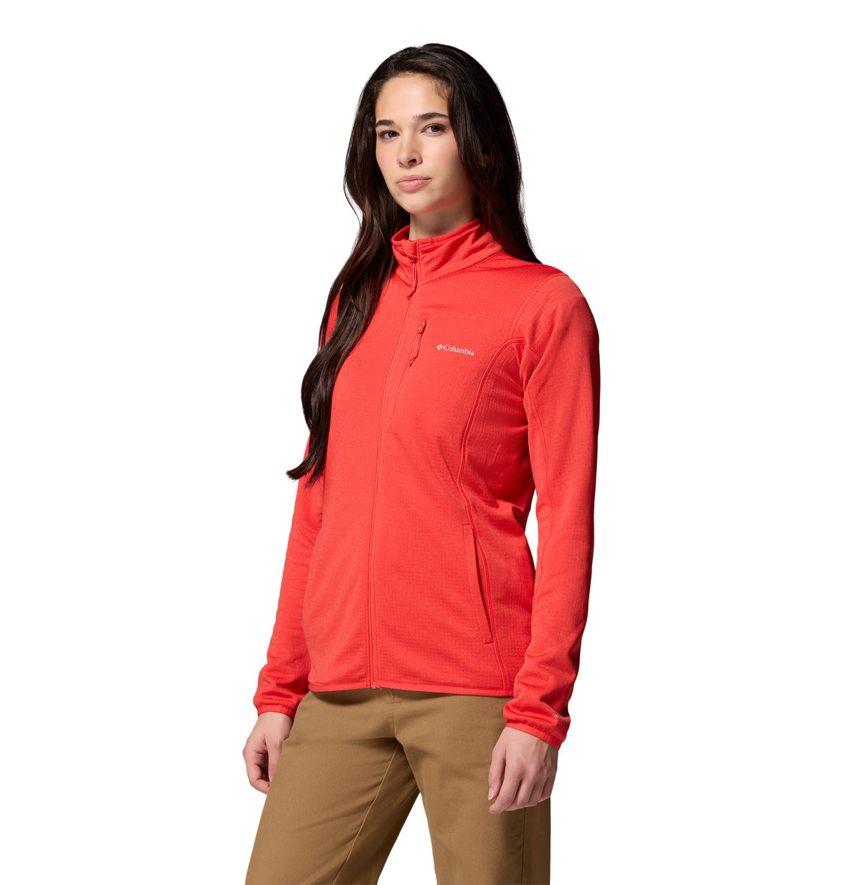 Polar Essential Hike Grid Omni-Wick Rojo